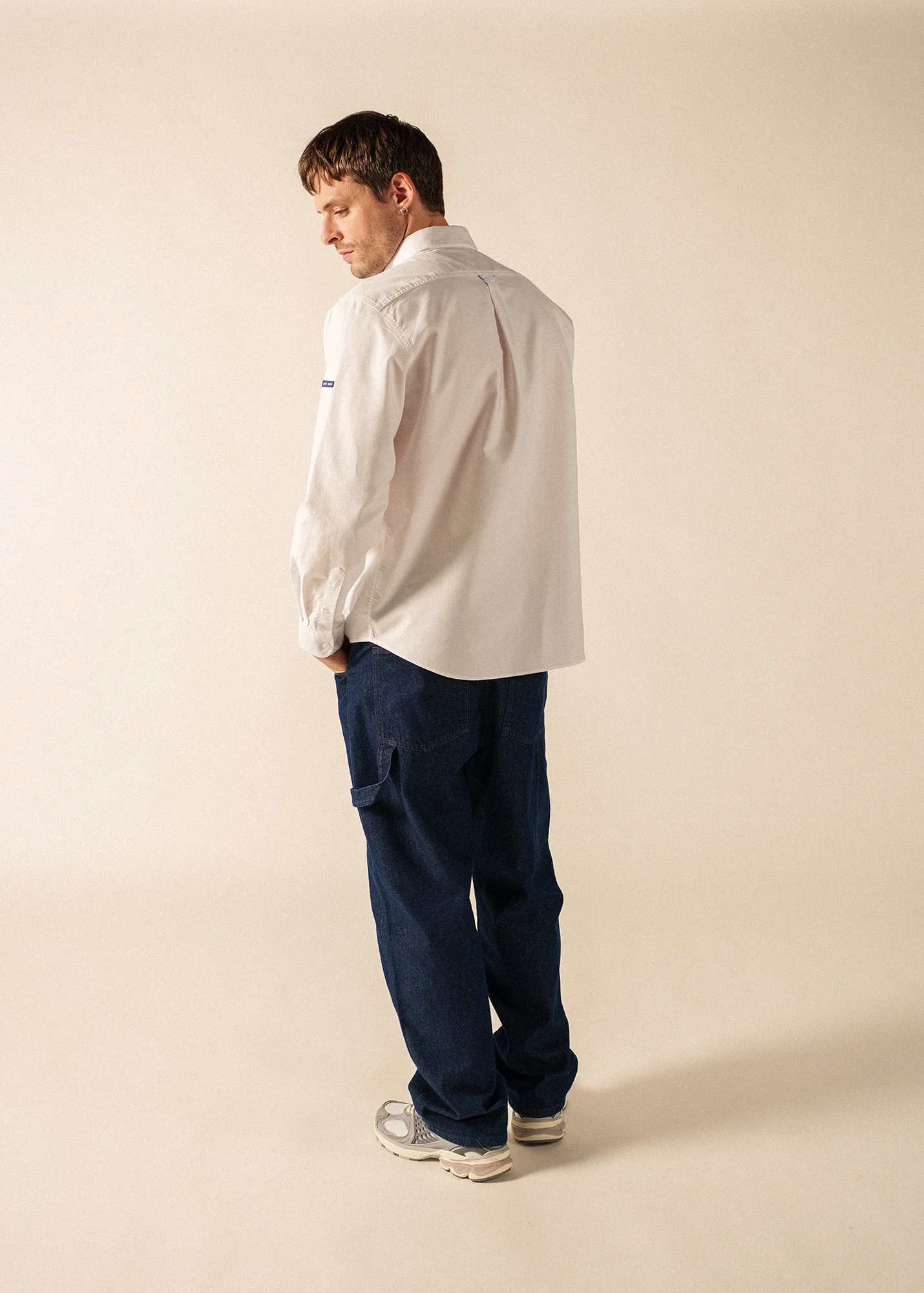 Amboise Long-Sleeved Shirt – cotton (BLANC) - Image 2