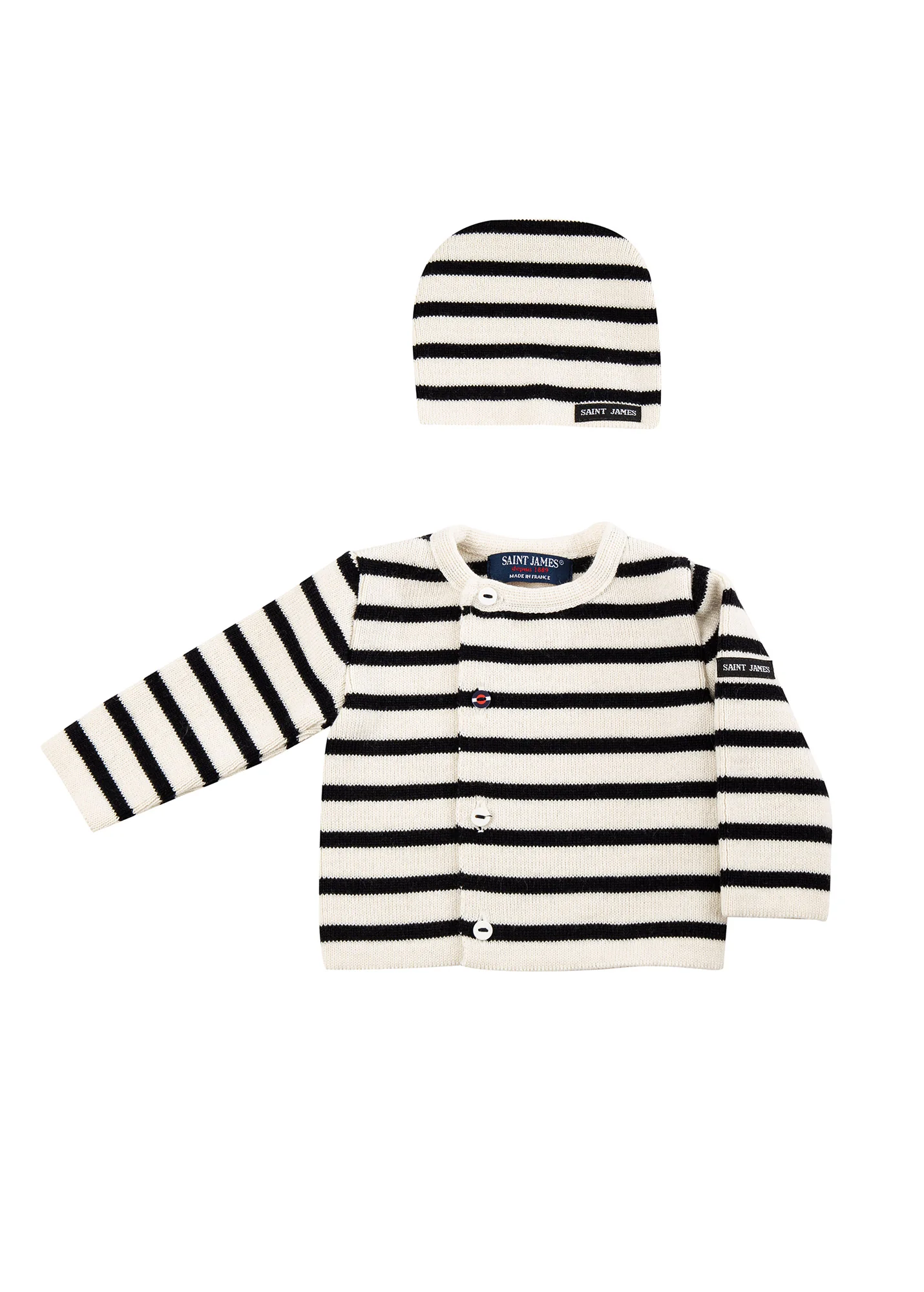 Newborn knitwear (ECUME/NAVY)