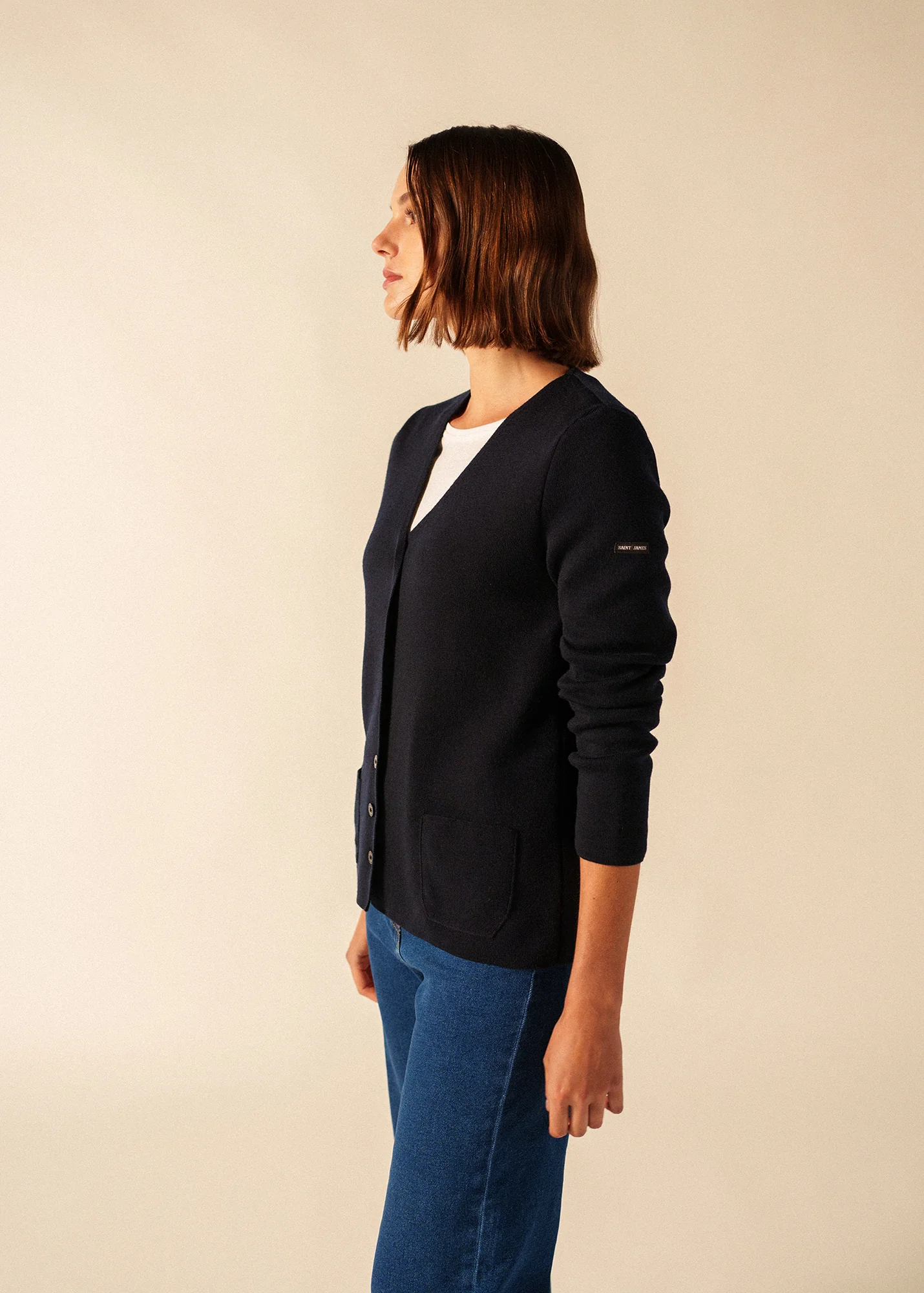 Blainville cardigan (NAVY) - Image 3