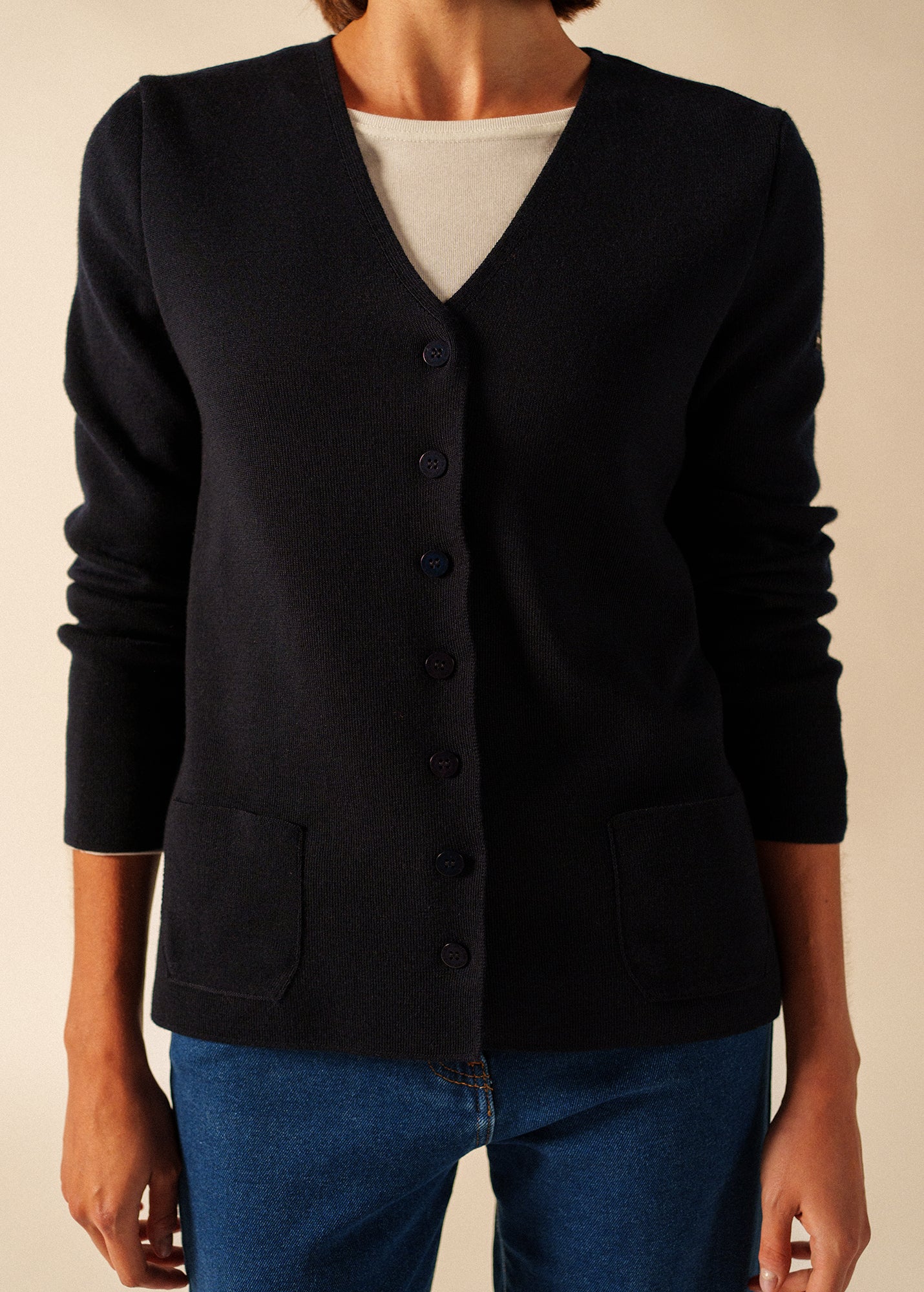 Blainville cardigan (NAVY) - Image 4