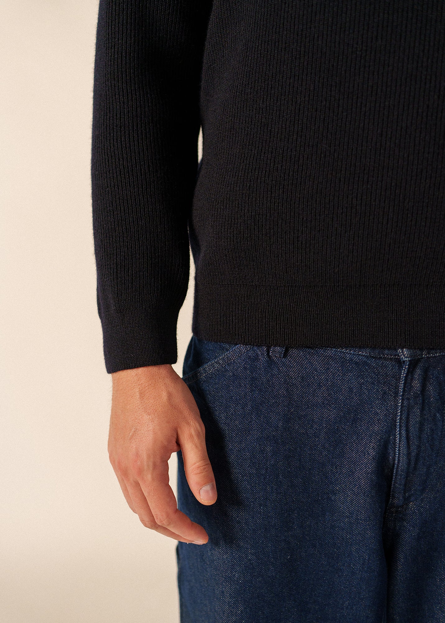 Bourboule jumper (NAVY) - Image 5