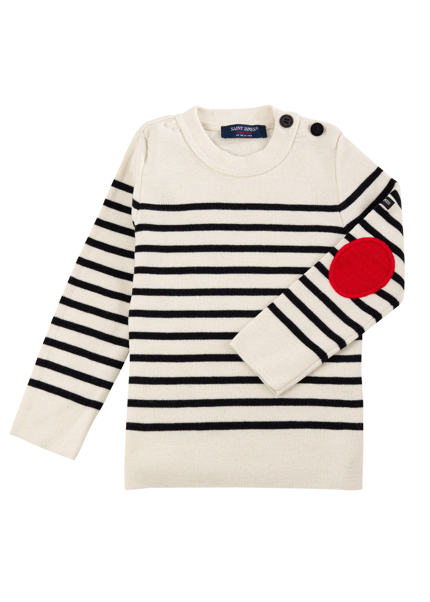Brégançon Pop kid jumper (ECUME/NAVY/TULIPE) - Image 4