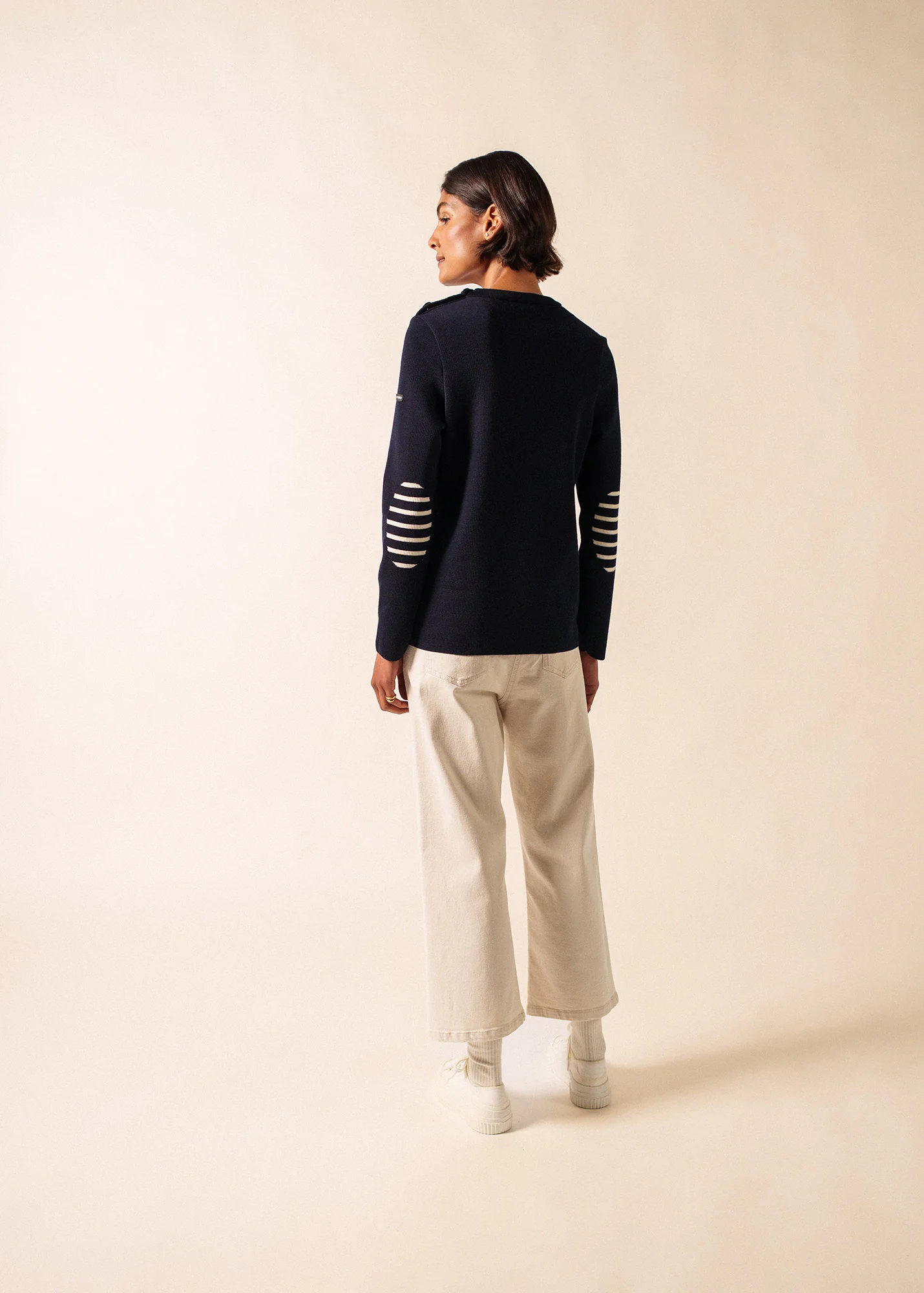 Brégançon sailor jumper (NAVY) - Image 2