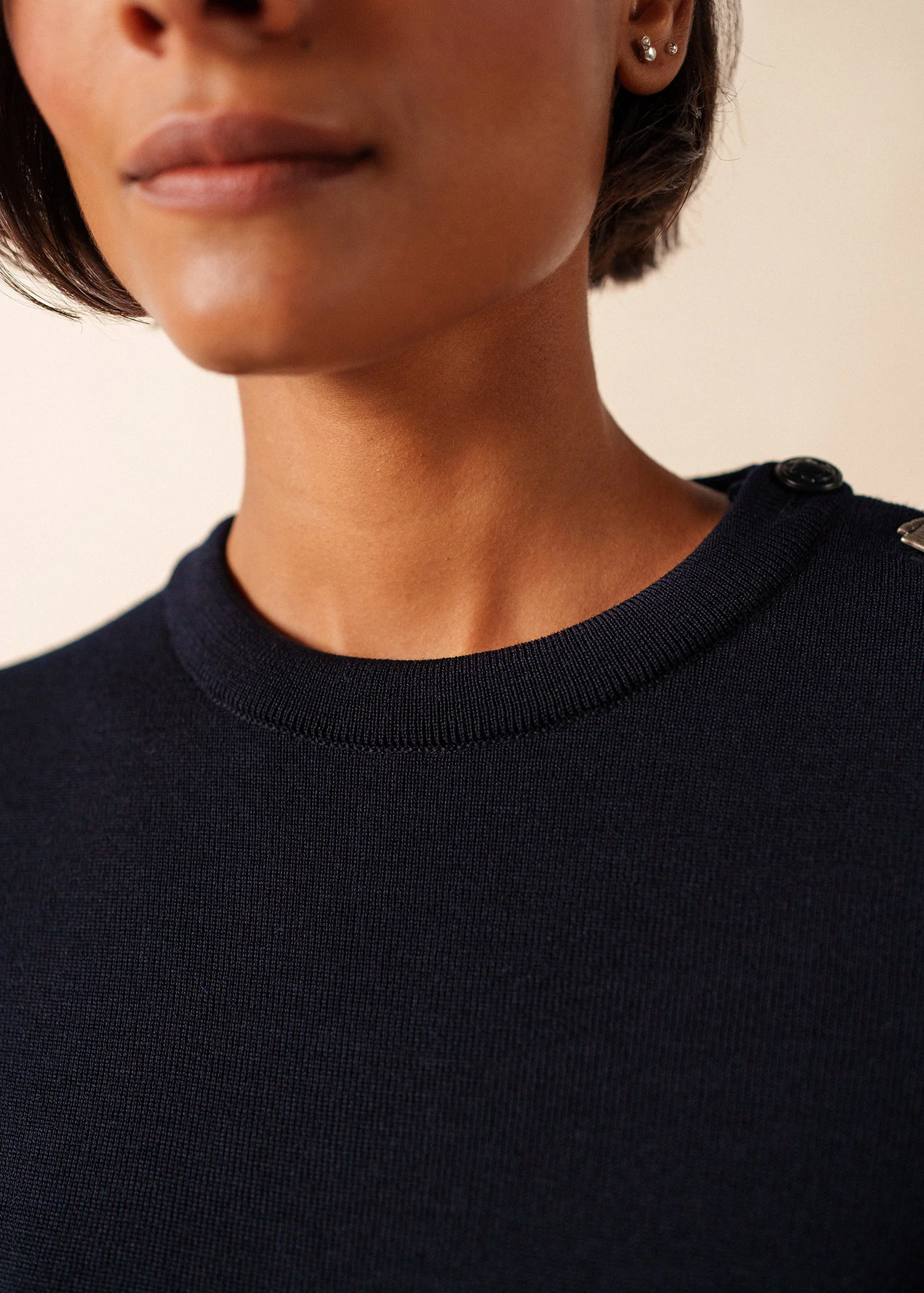 Brégançon sailor jumper (NAVY) - Image 4