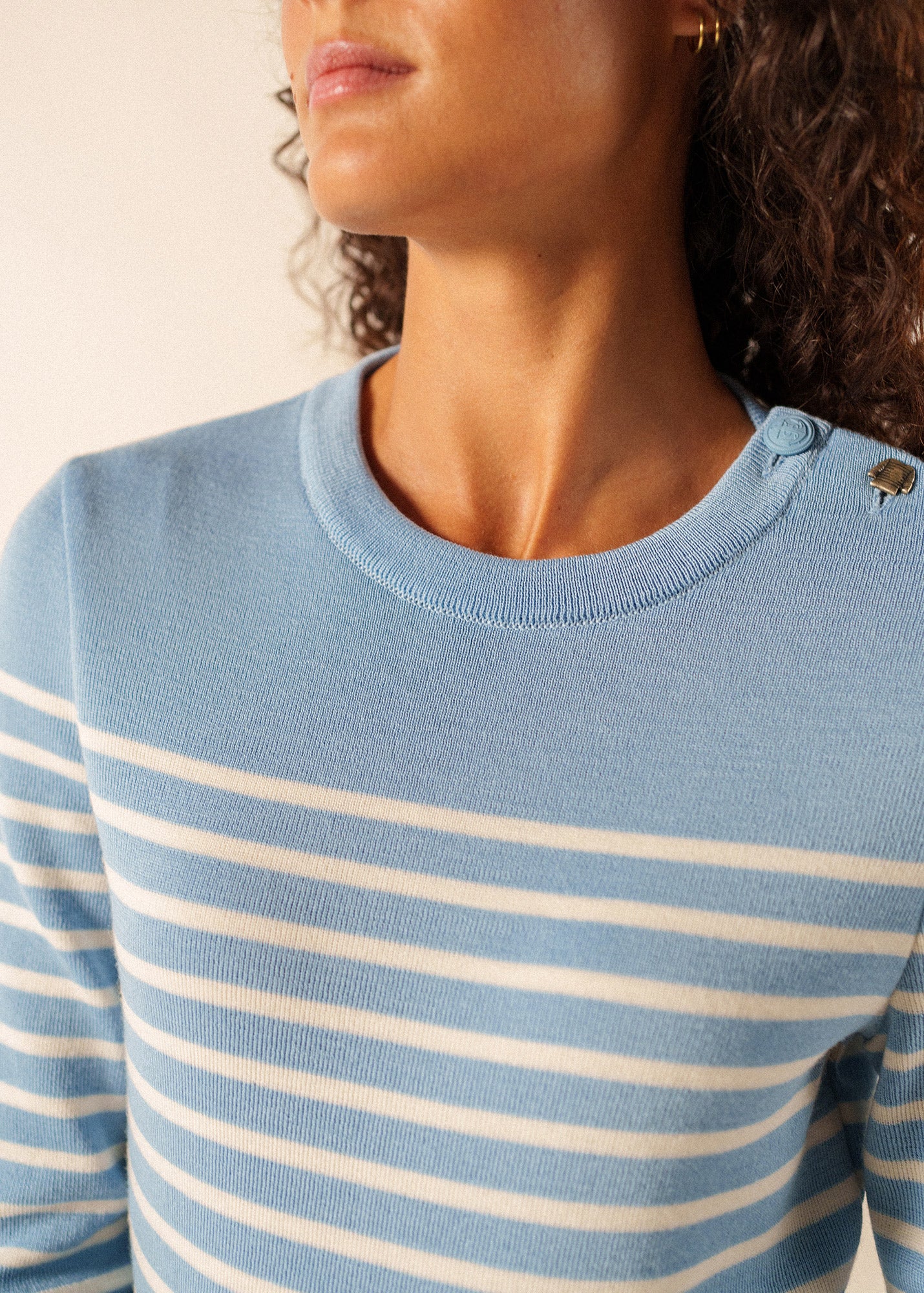 Brégançon sailor jumper (NUANCE/BLANC) - Image 4