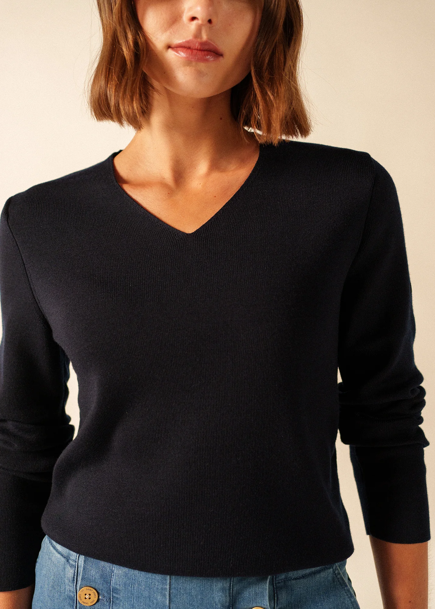 Bréhat jumper (NAVY) - Image 4