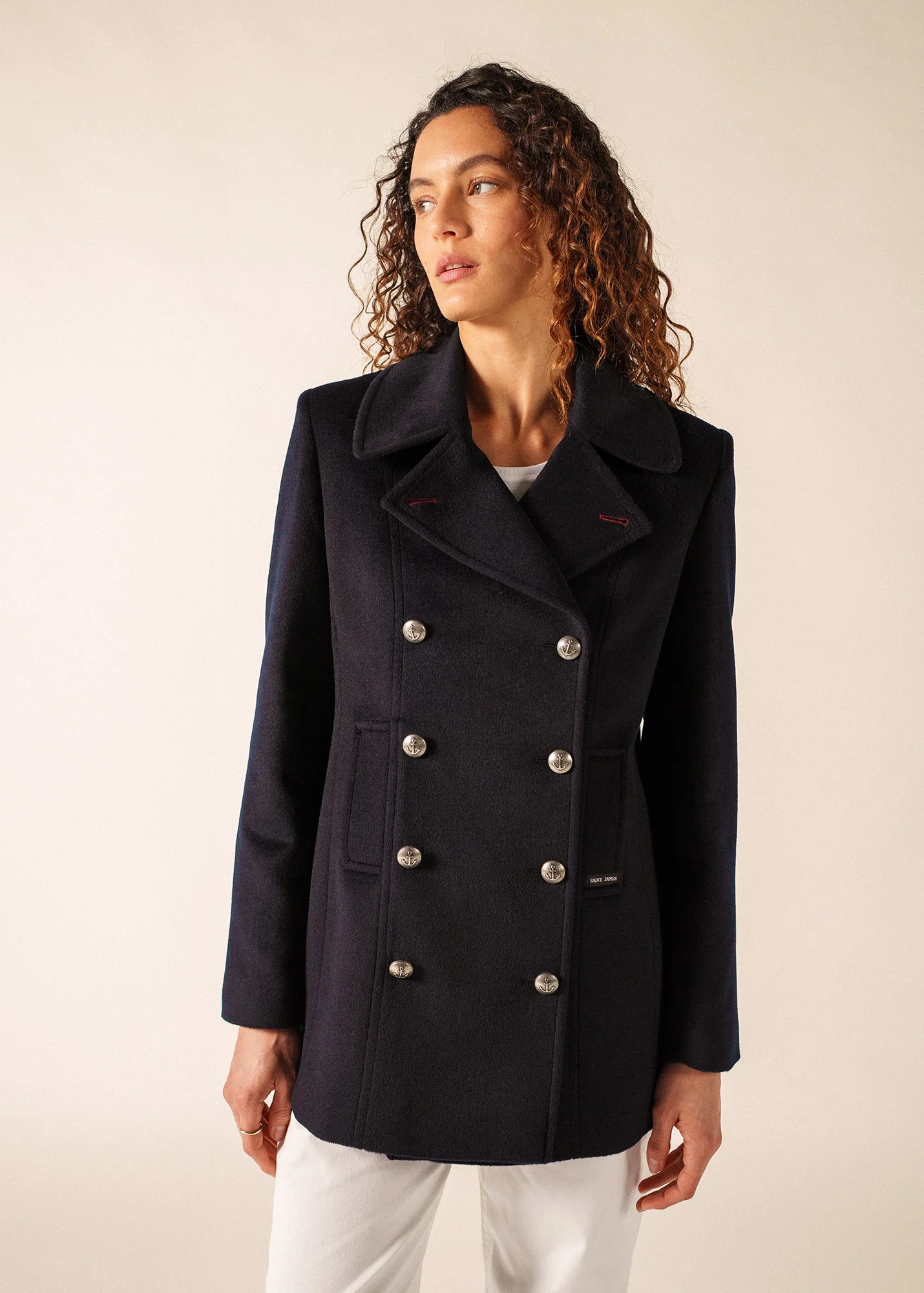 St Briac peacoat (NAVY) - Image 3