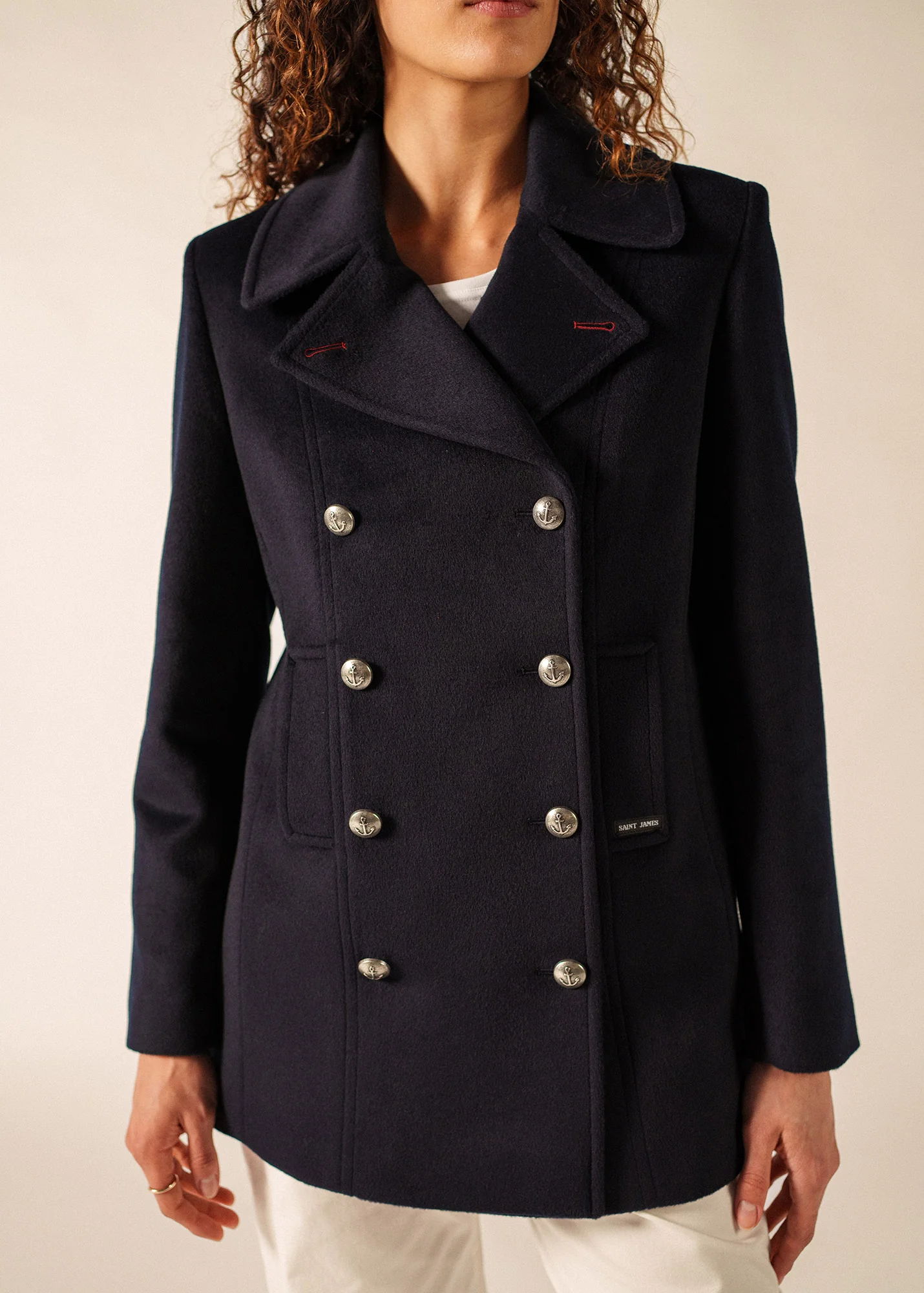 St Briac peacoat (NAVY) - Image 4