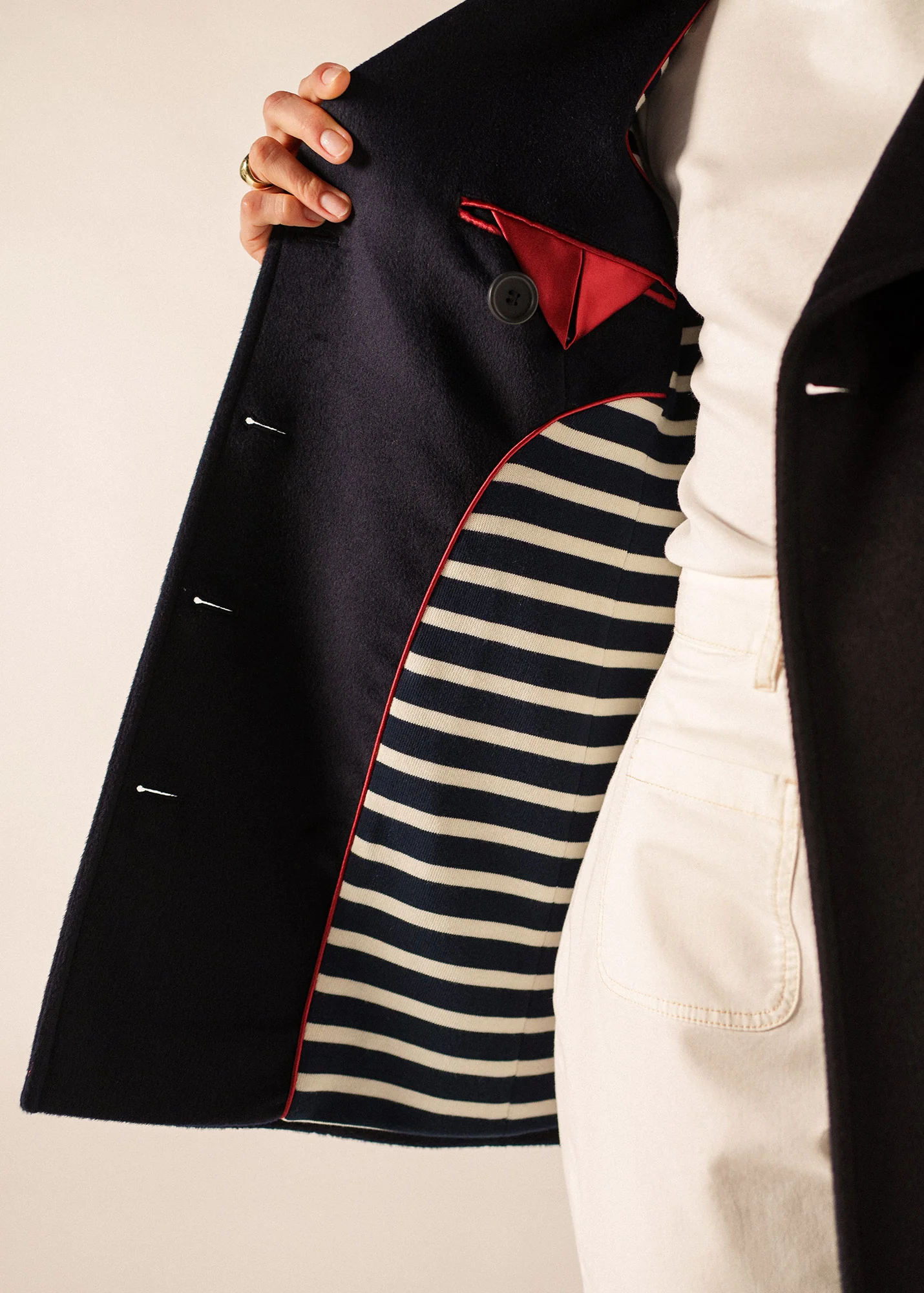 St Briac peacoat (NAVY) - Image 7