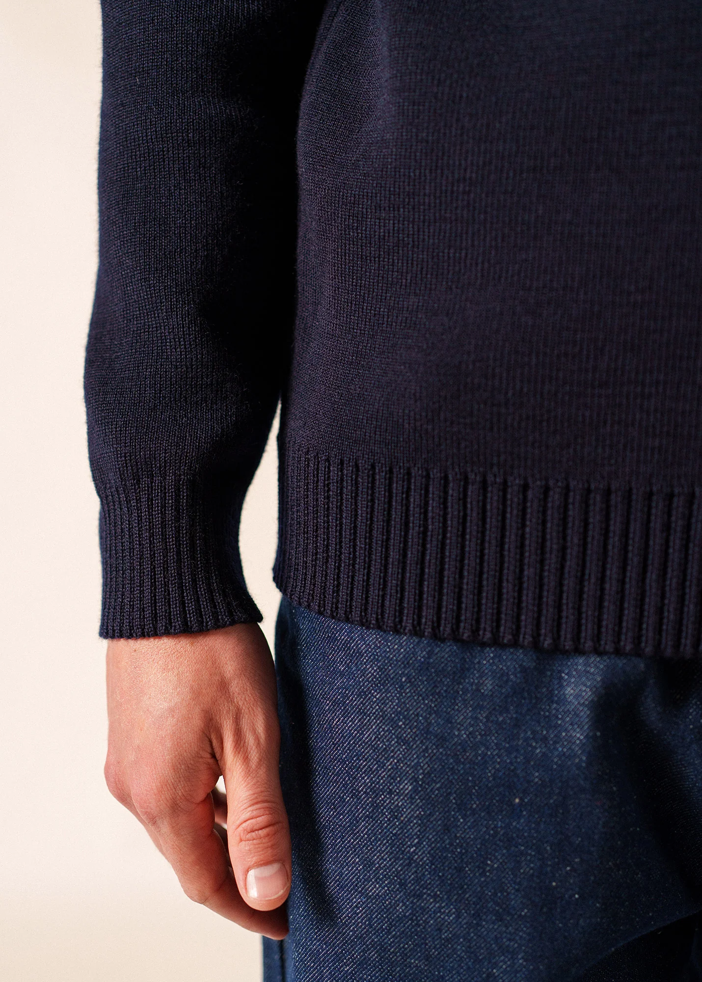 Cancale sailor jumper (MARINE) - Image 5