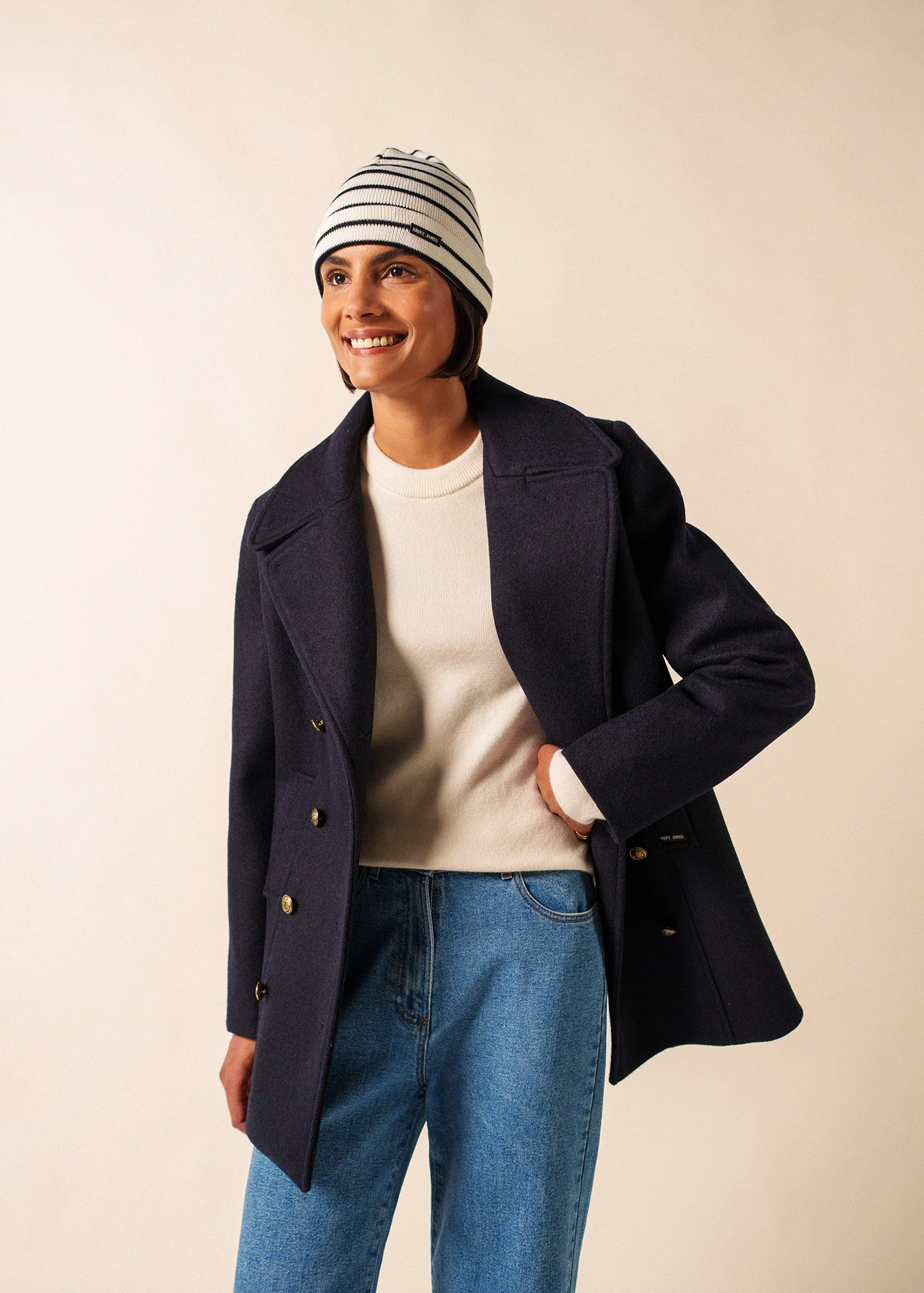Cartier hat (ECUME/NAVY) - Image 3