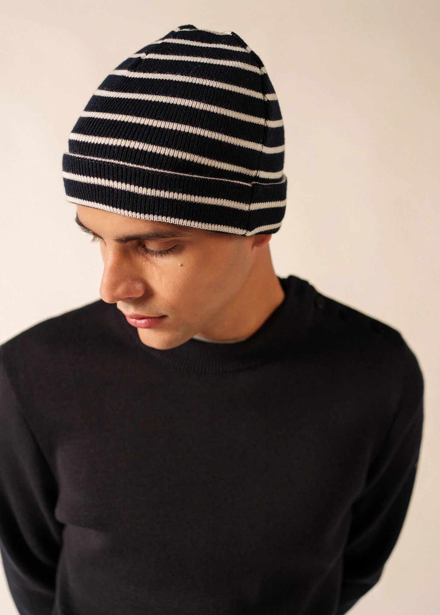 Cartier hat (NAVY/ECUME) - Image 2