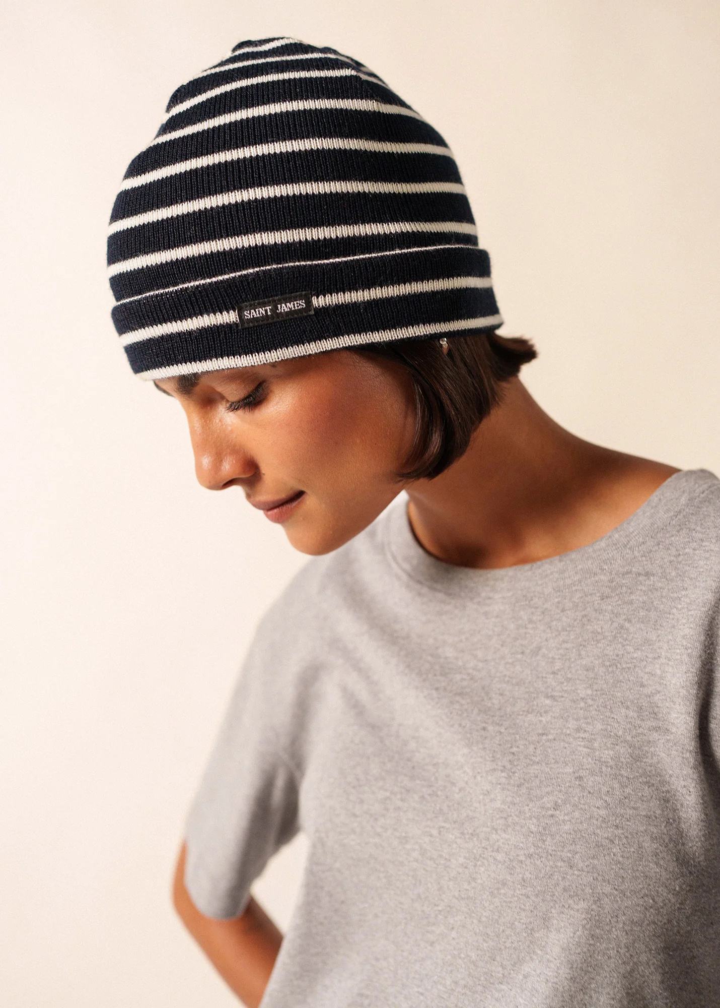Cartier hat (NAVY/ECUME) - Image 3