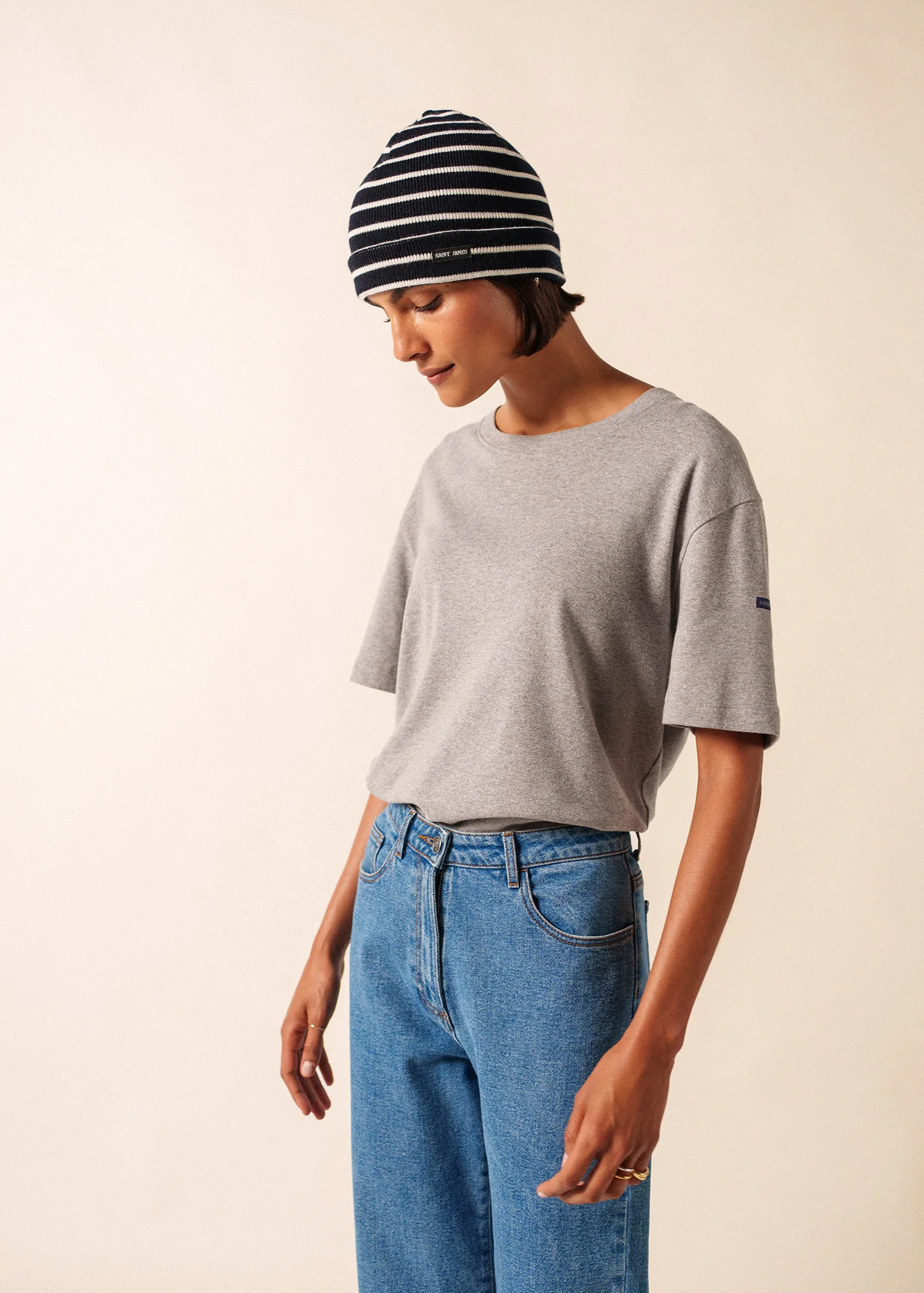 Cartier hat (NAVY/ECUME) - Image 5