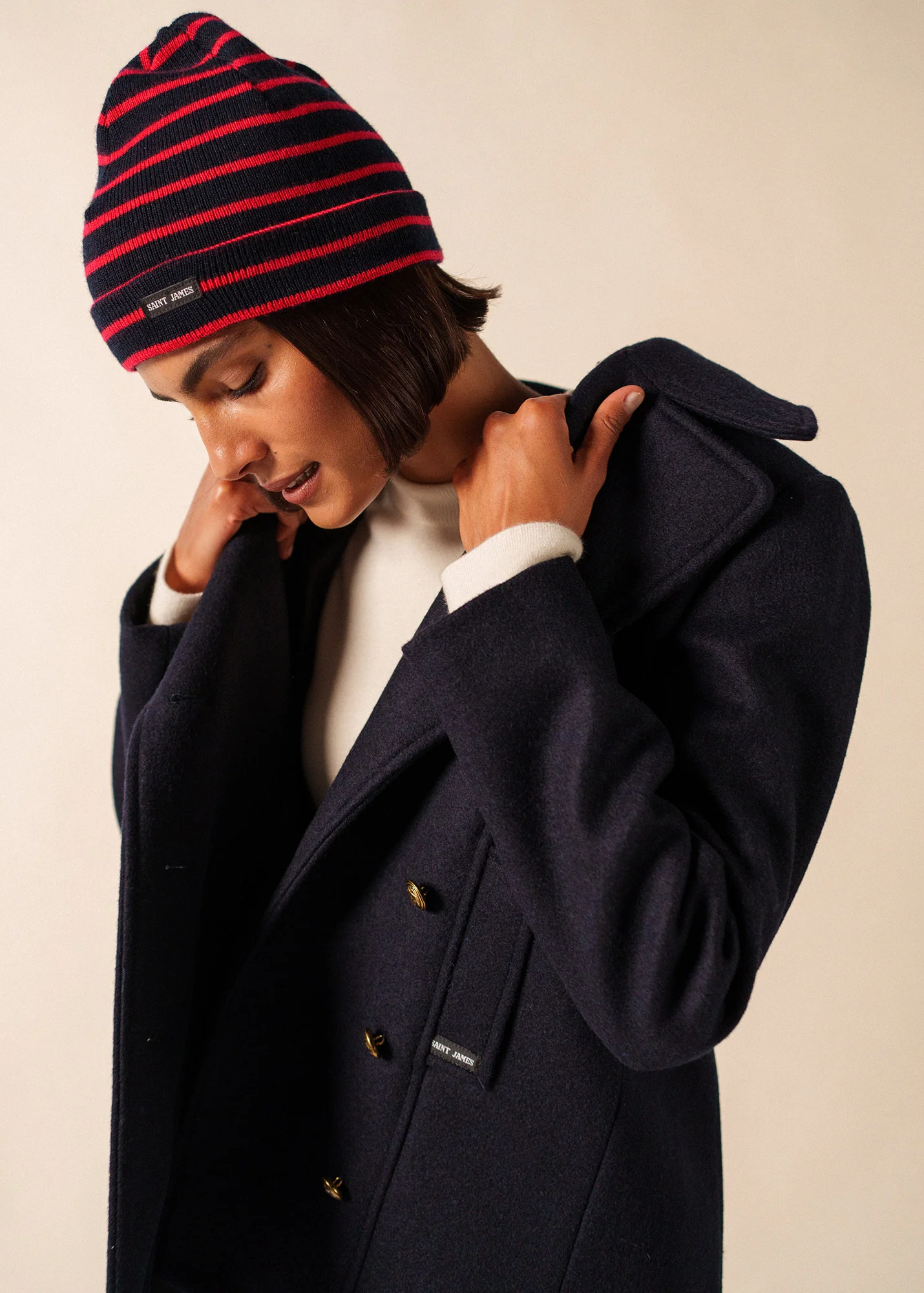 Cartier hat (NAVY/TULIPE) - Image 2