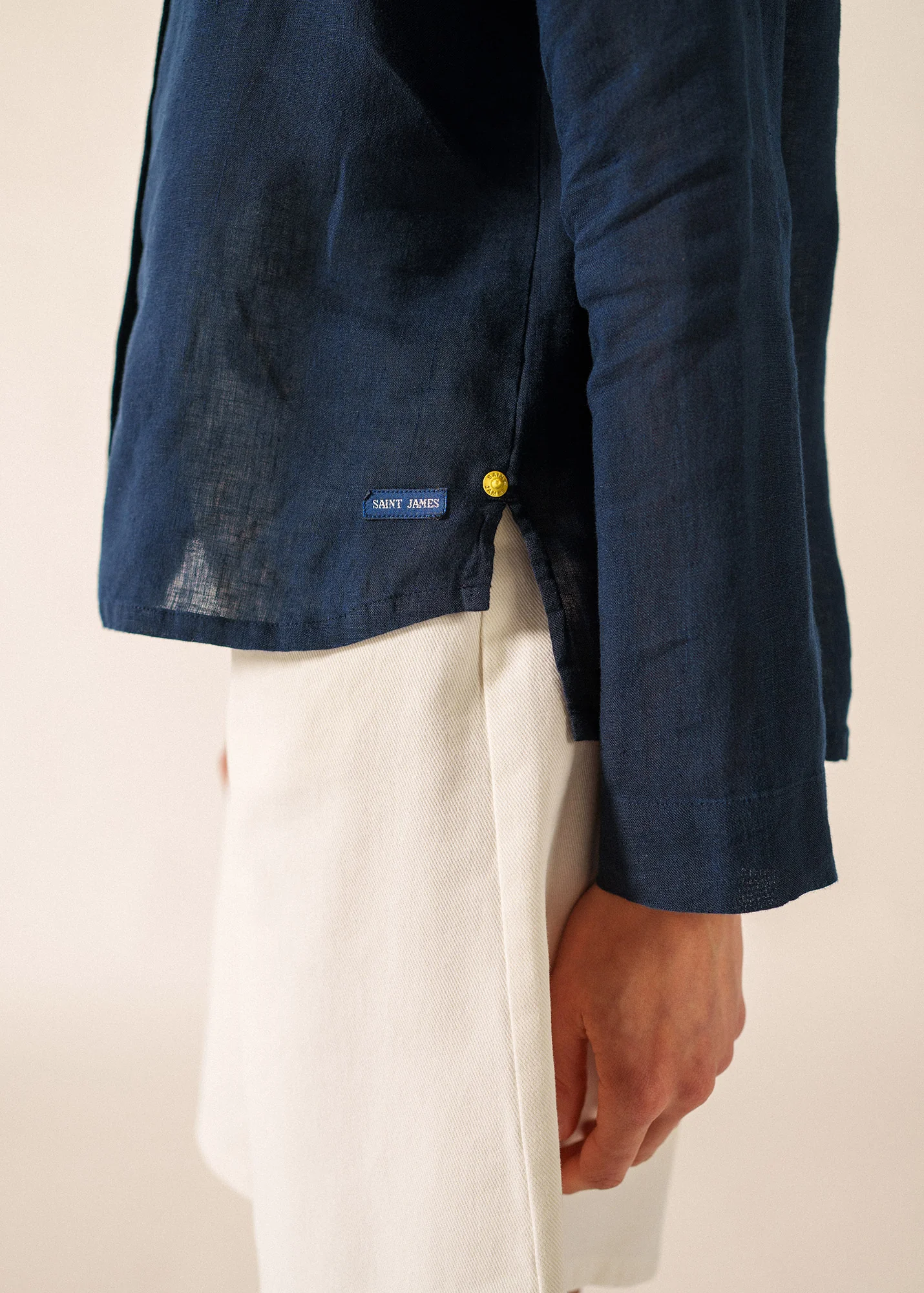 Charlène shirt (MARINE) - Image 5
