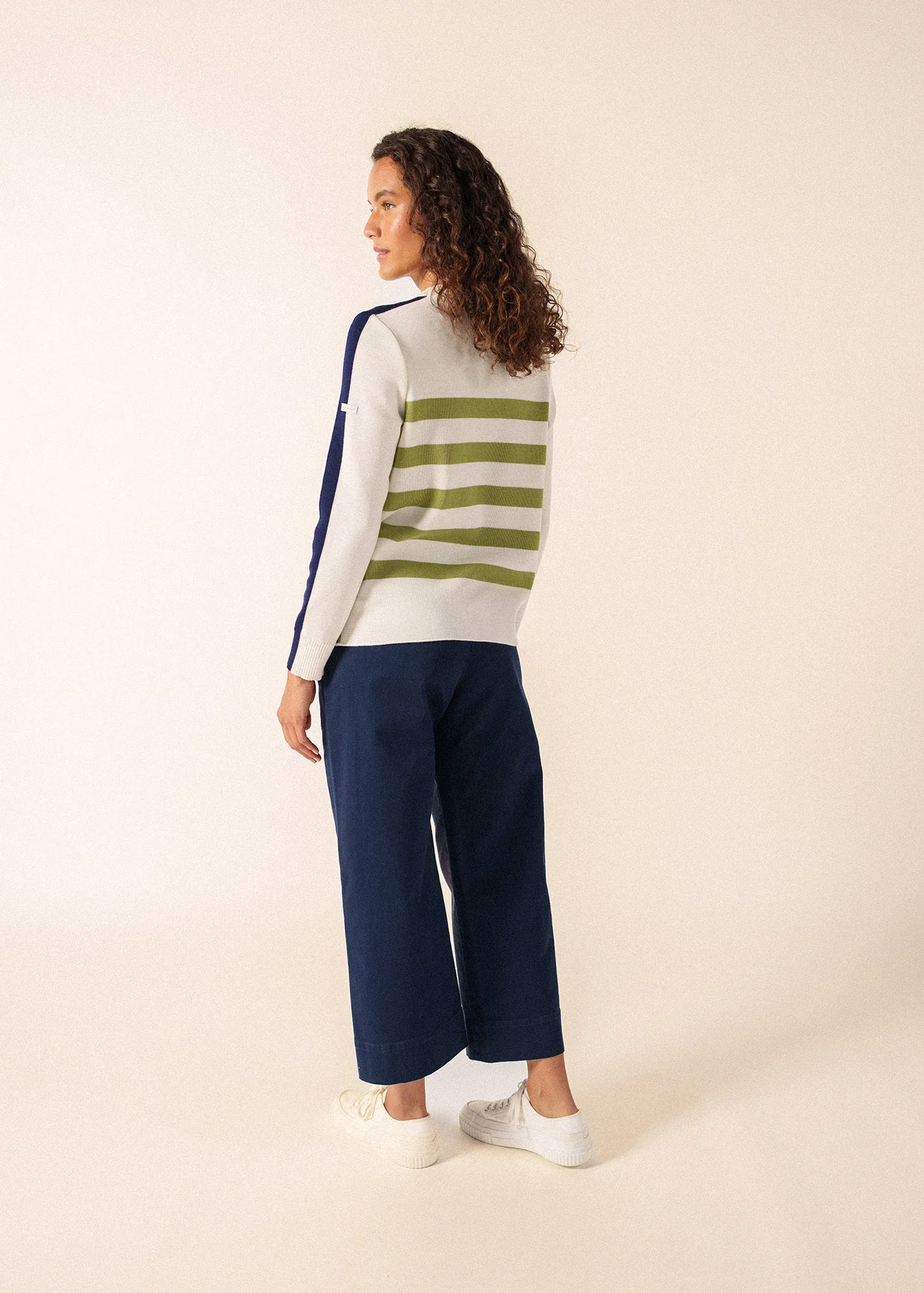 Chausey jumper (BLANC/OIL/INSIGNE) - Image 2