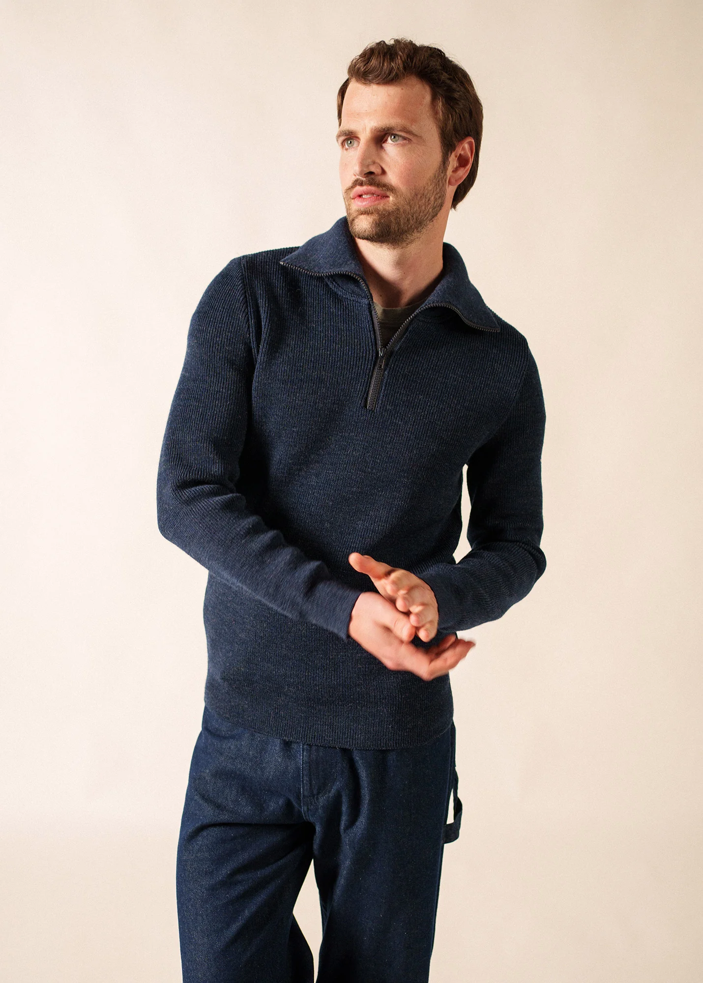 Cotentin jumper (BLEU CHINE) - Image 3