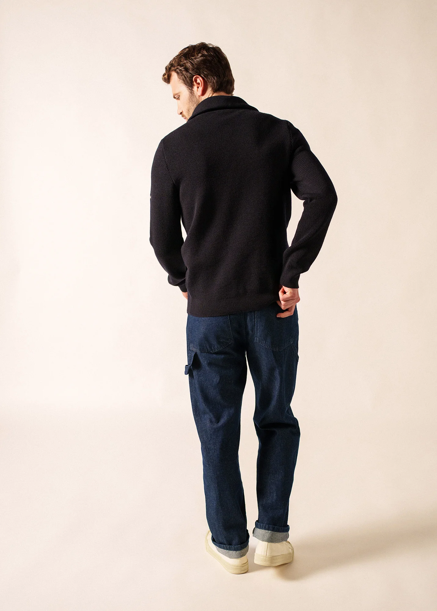 Cotentin jumper (NAVY) - Image 2