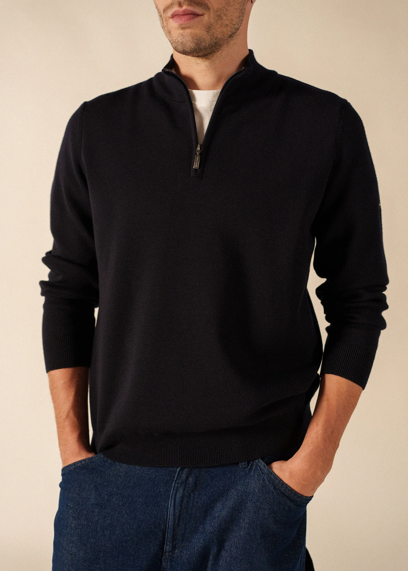 Crossley jumper (NAVY/GRIS) - Image 4