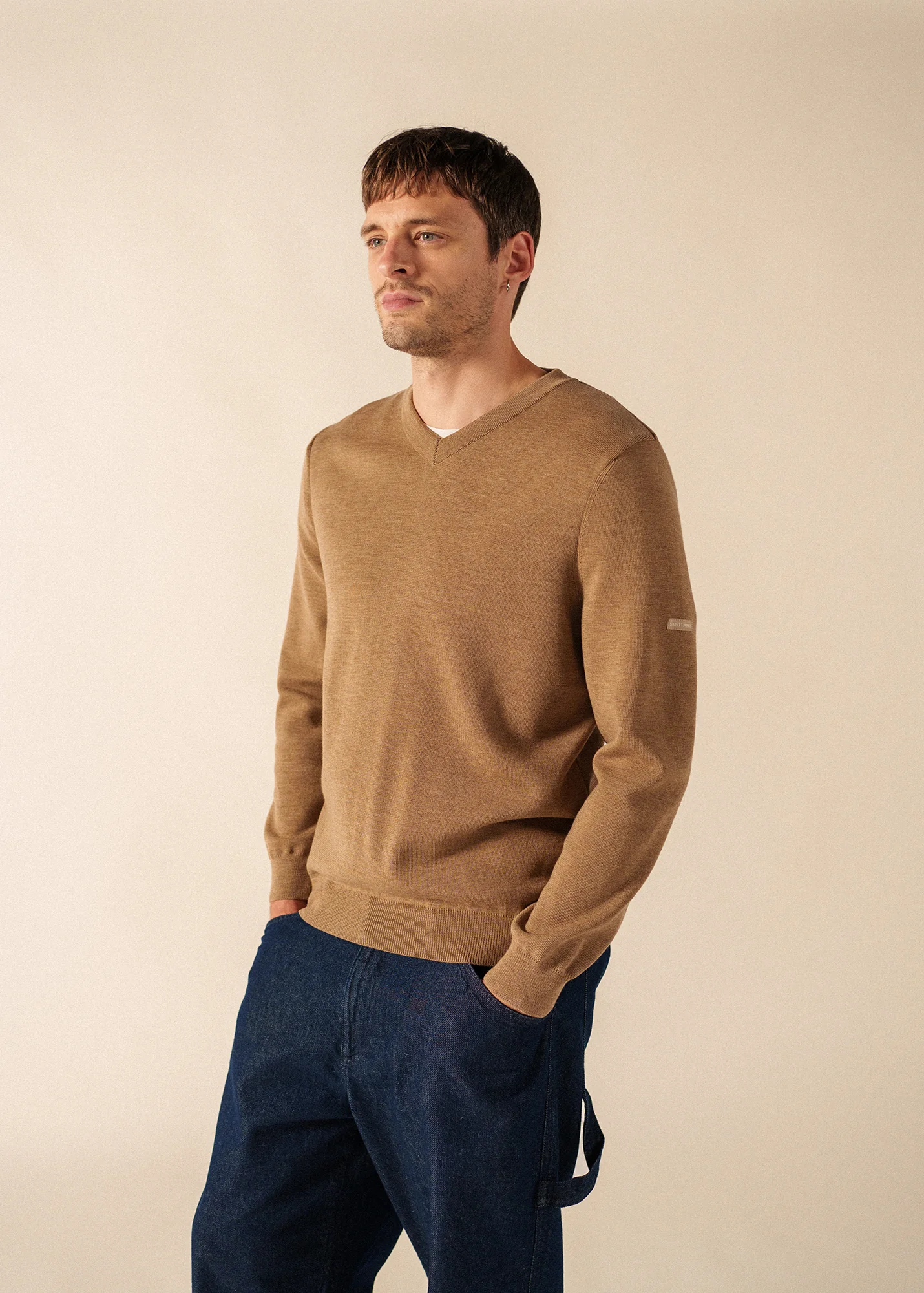 Cuirassé jumper (BEIGE FONCE)