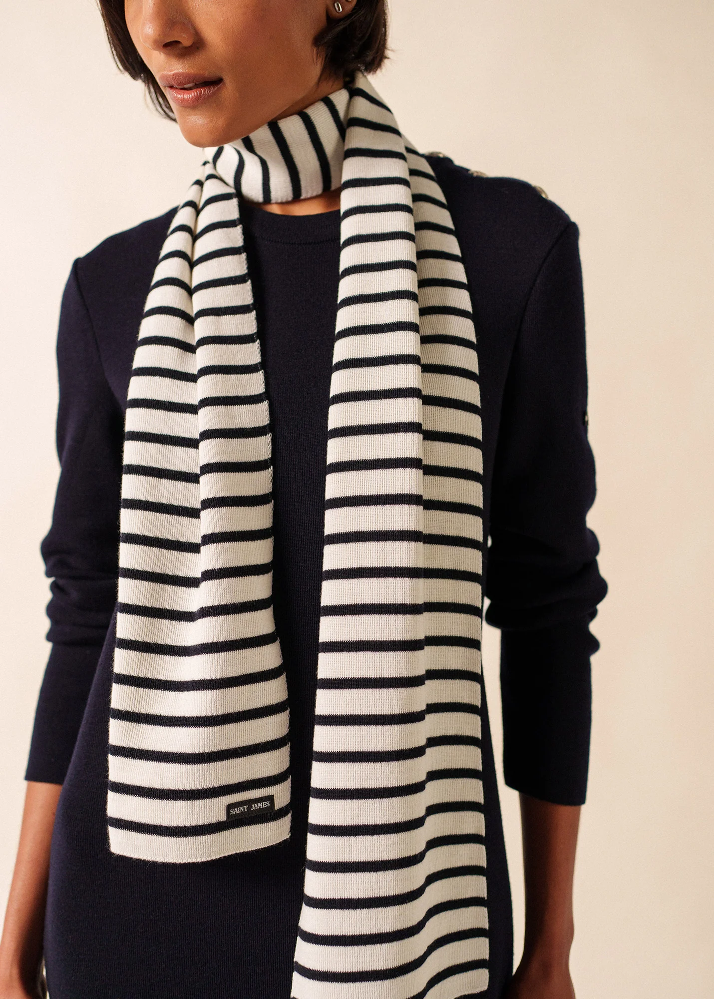 Duguay scarf (ECUME/NAVY) - Image 4