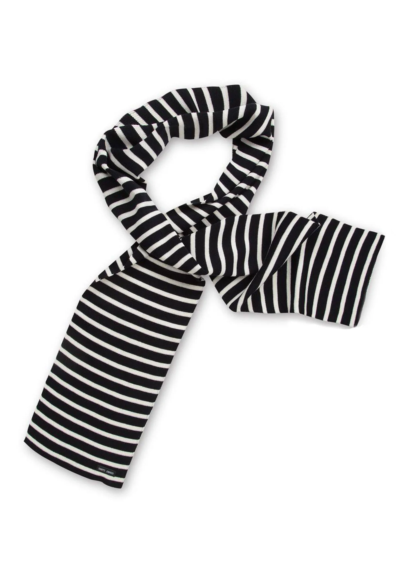Duguay scarf (NAVY/ECUME) - Image 5