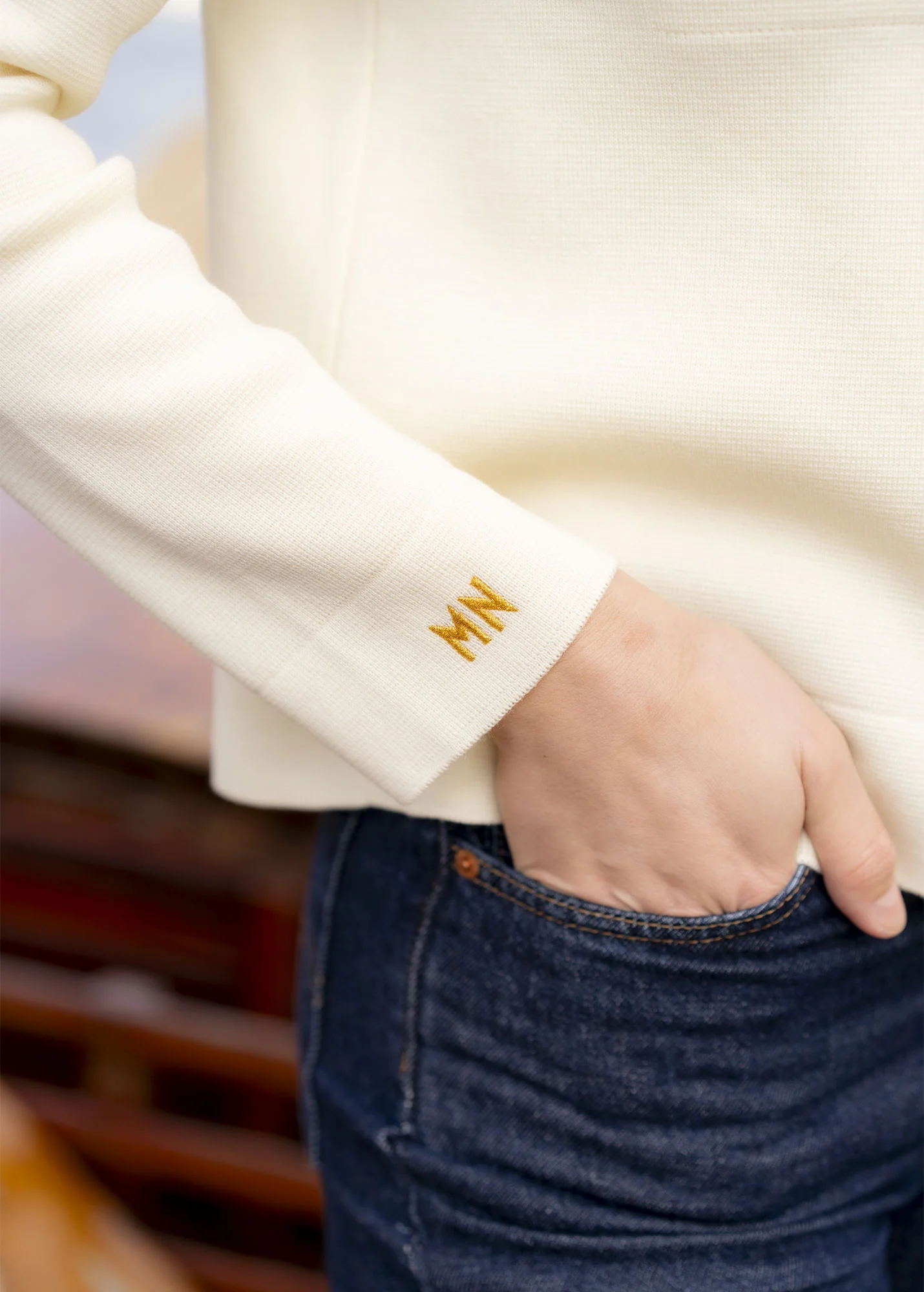 Richelieu x Marine nationale Jacket (ECUME) - Image 5