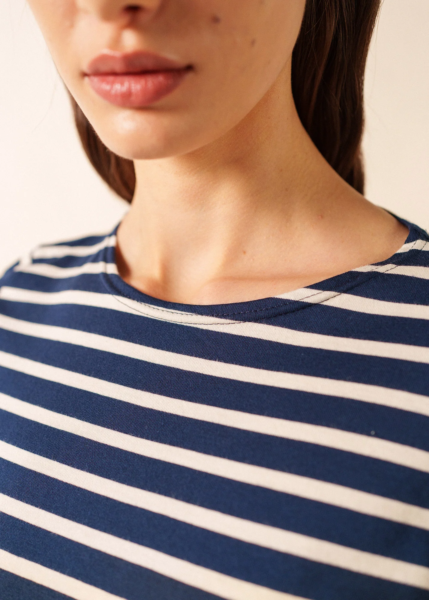 Etrille Breton shirt (MARINE/ECRU) - Image 4
