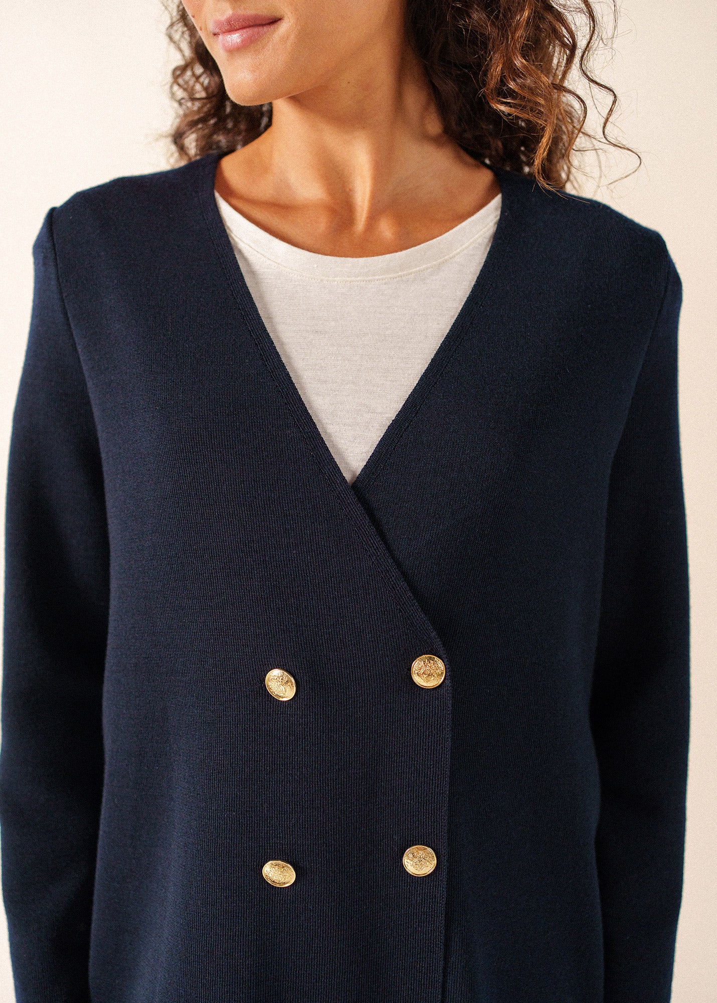 Frontignan Jacket (NAVY) - Image 4