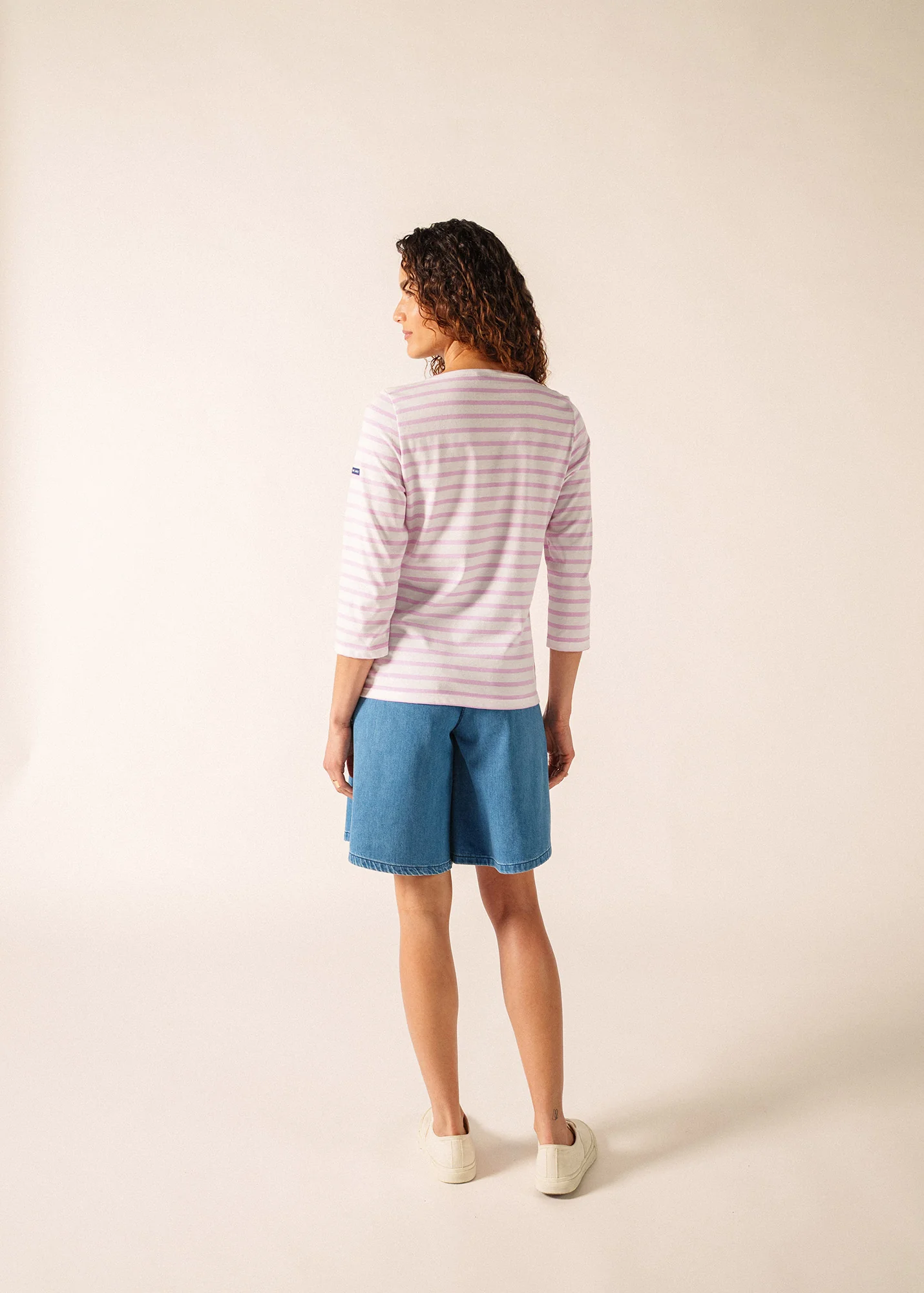 Galathée Breton shirt (NEIGE/NACRE) - Image 2