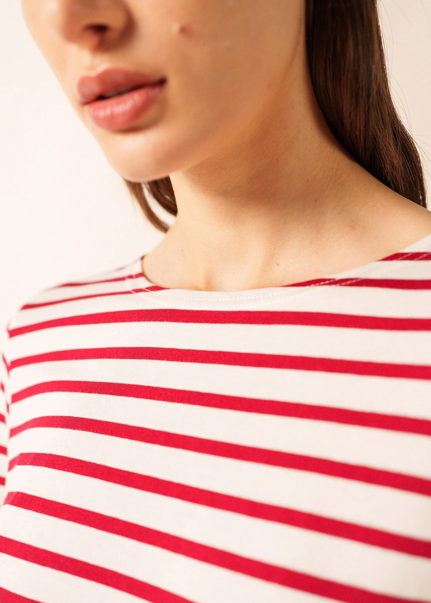 Galathée Breton shirt (ECRU/PERSAN) - Image 4