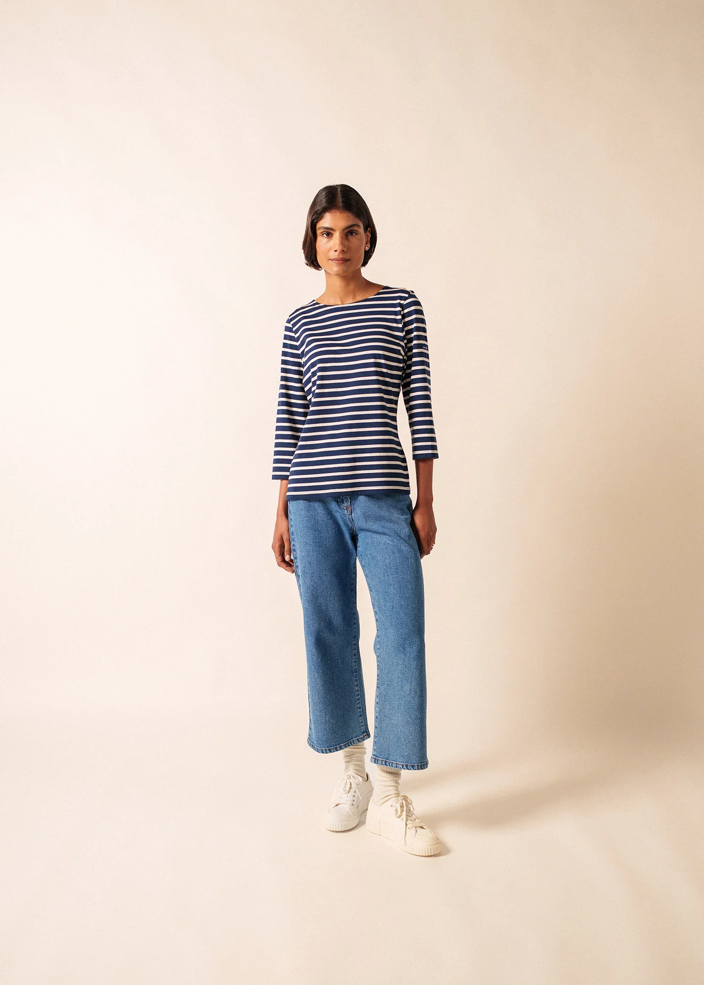 Galathée Breton shirt (MARINE/ECRU)