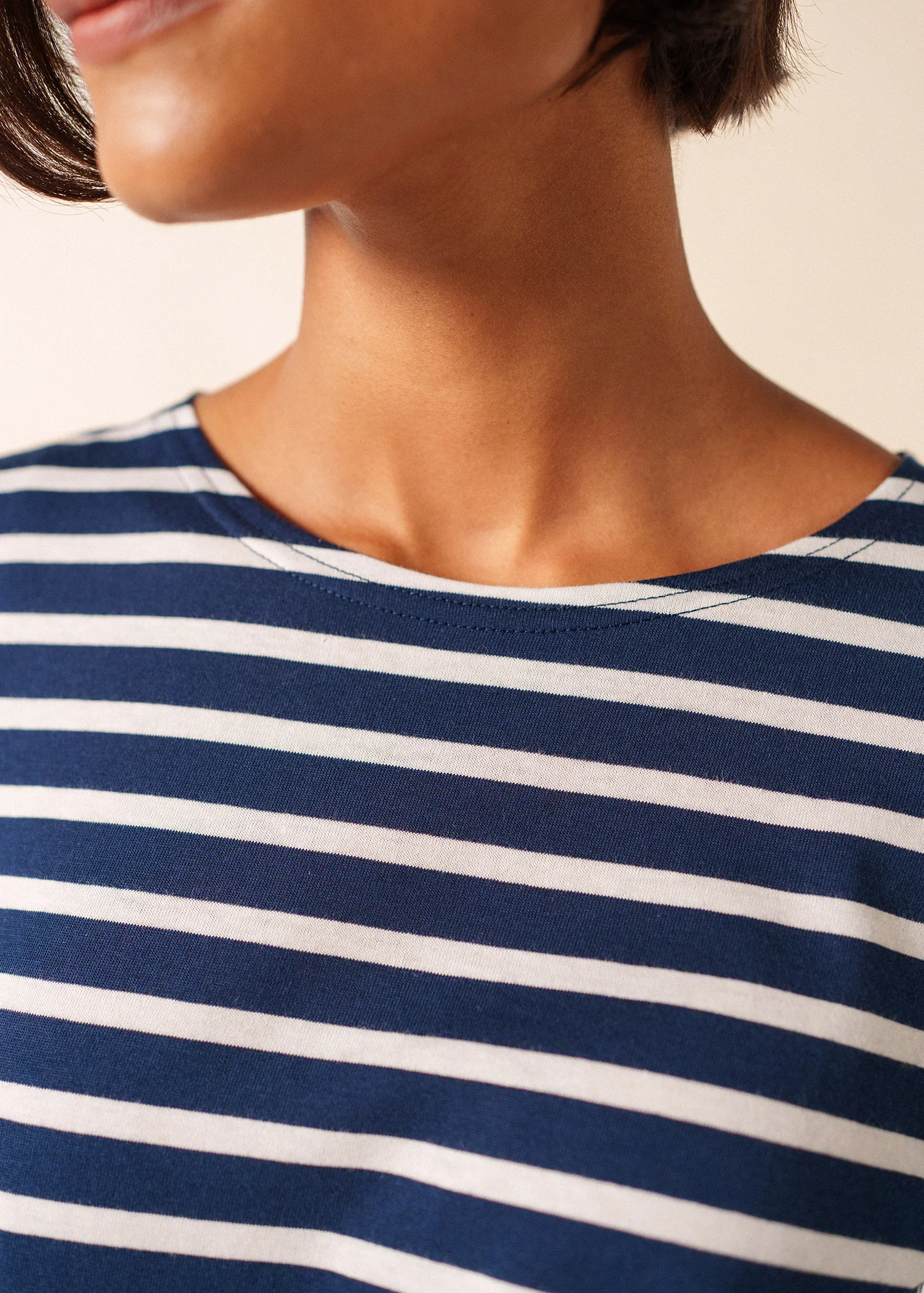 Galathée Breton shirt (MARINE/NEIGE) - Image 4
