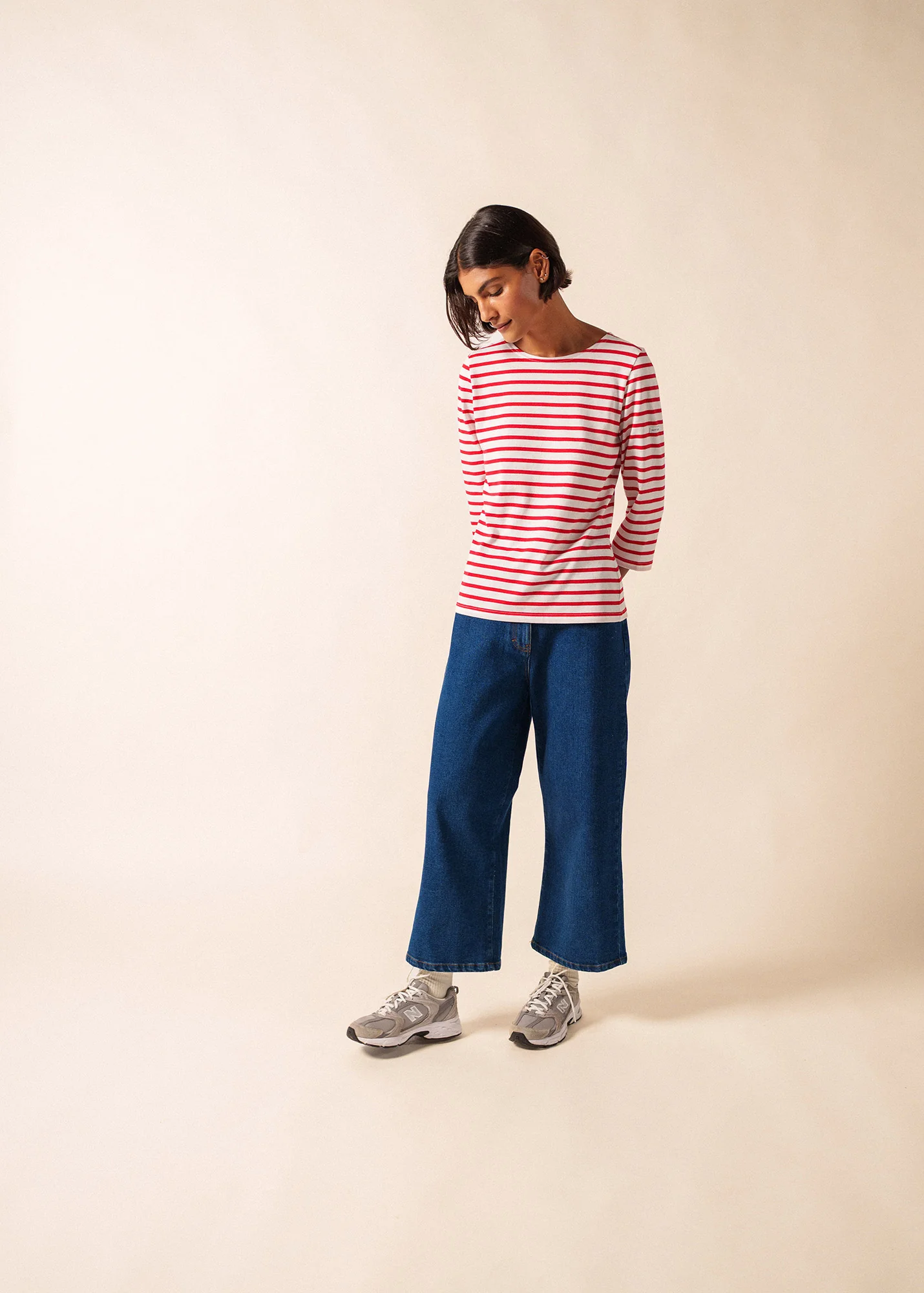 Galathée Breton shirt (NEIGE/TULIPE)