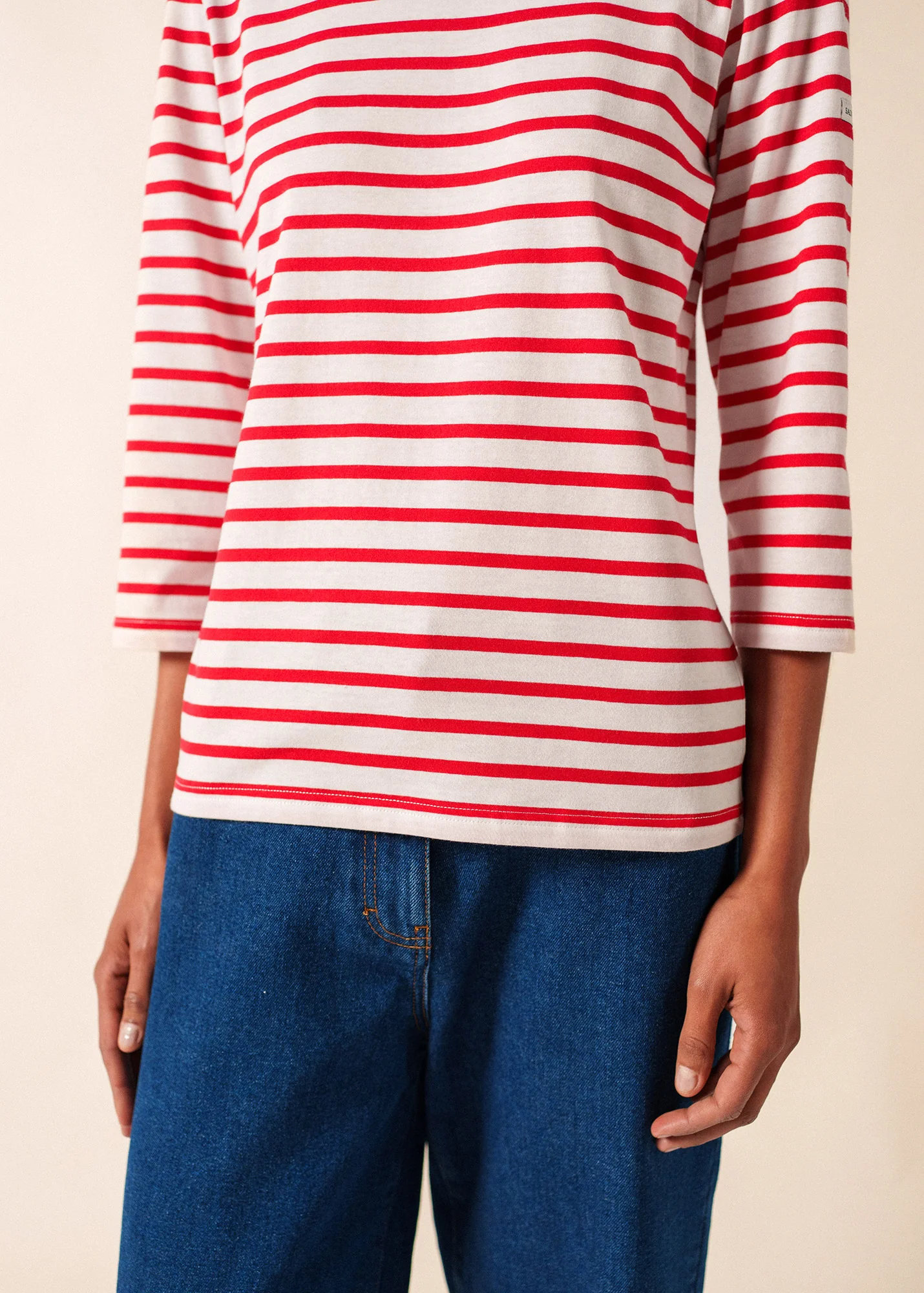 Galathée Breton shirt (NEIGE/TULIPE) - Image 5