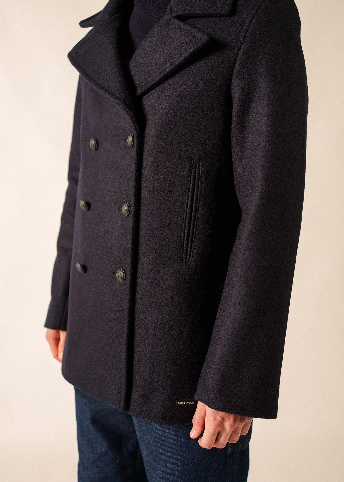 Galion peacoat (NAVY) - Image 5