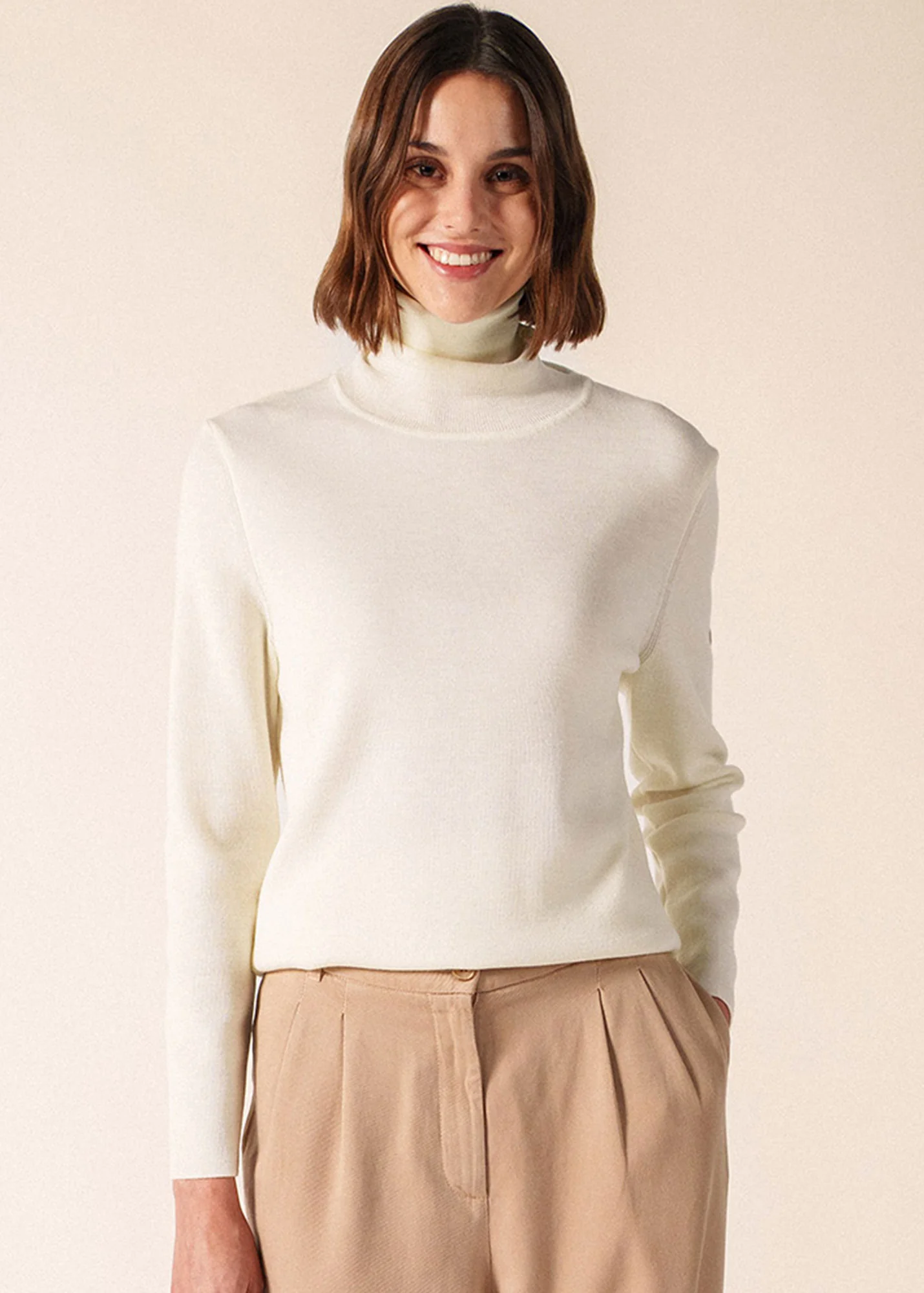 Houat jumper (BLANC) - Image 3