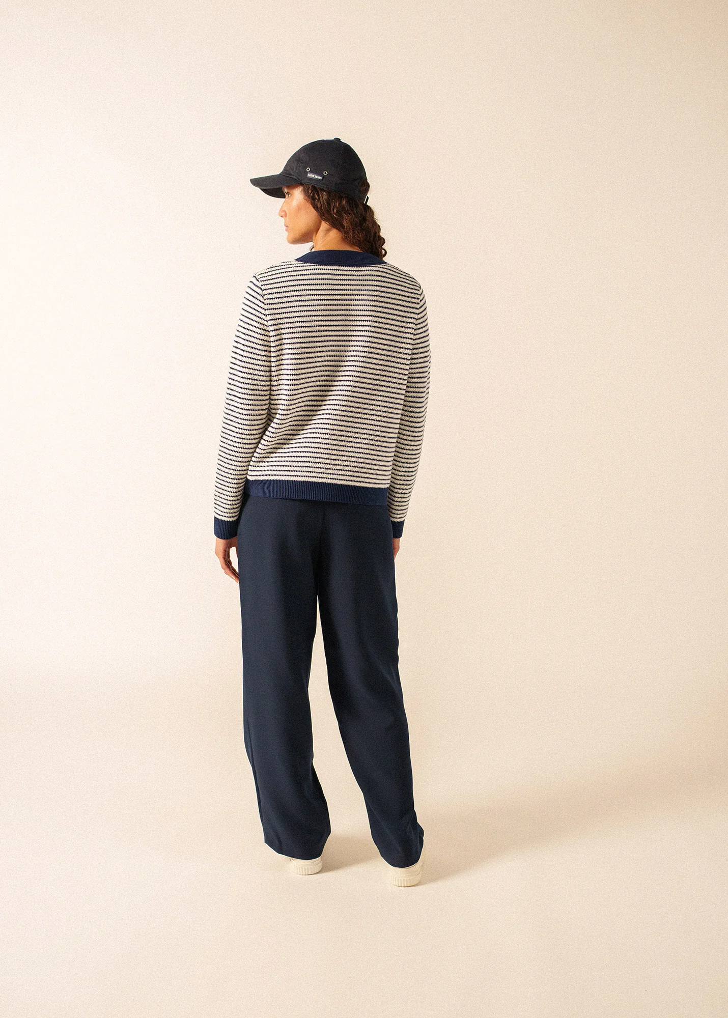 Istres Cardigan (ECUME/MARINE) - Image 2
