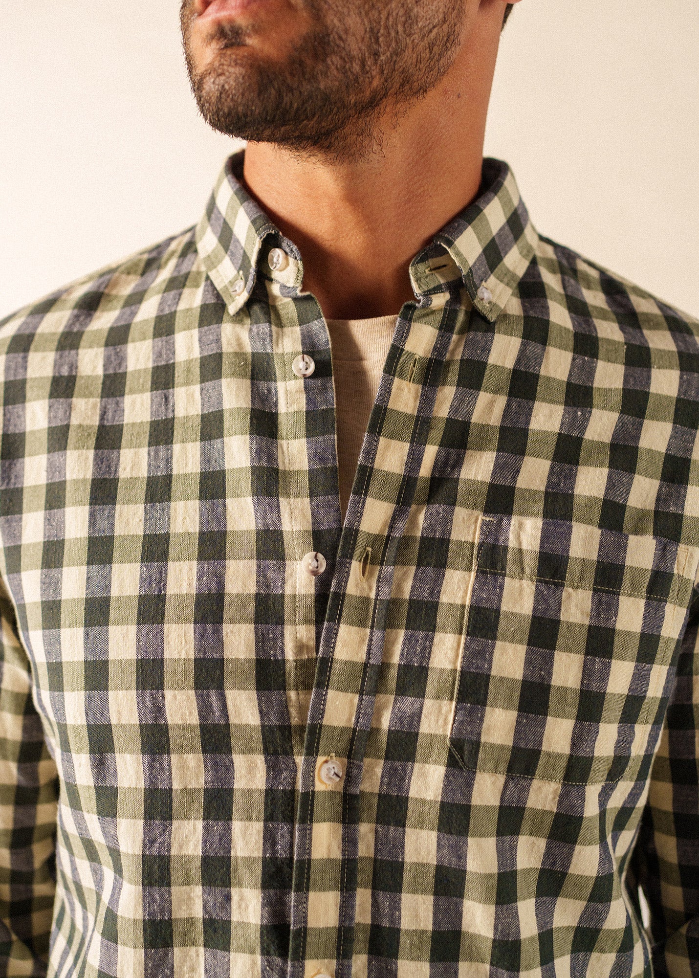 Jonathan Shirt (ALGUE/ECRU) - Image 4