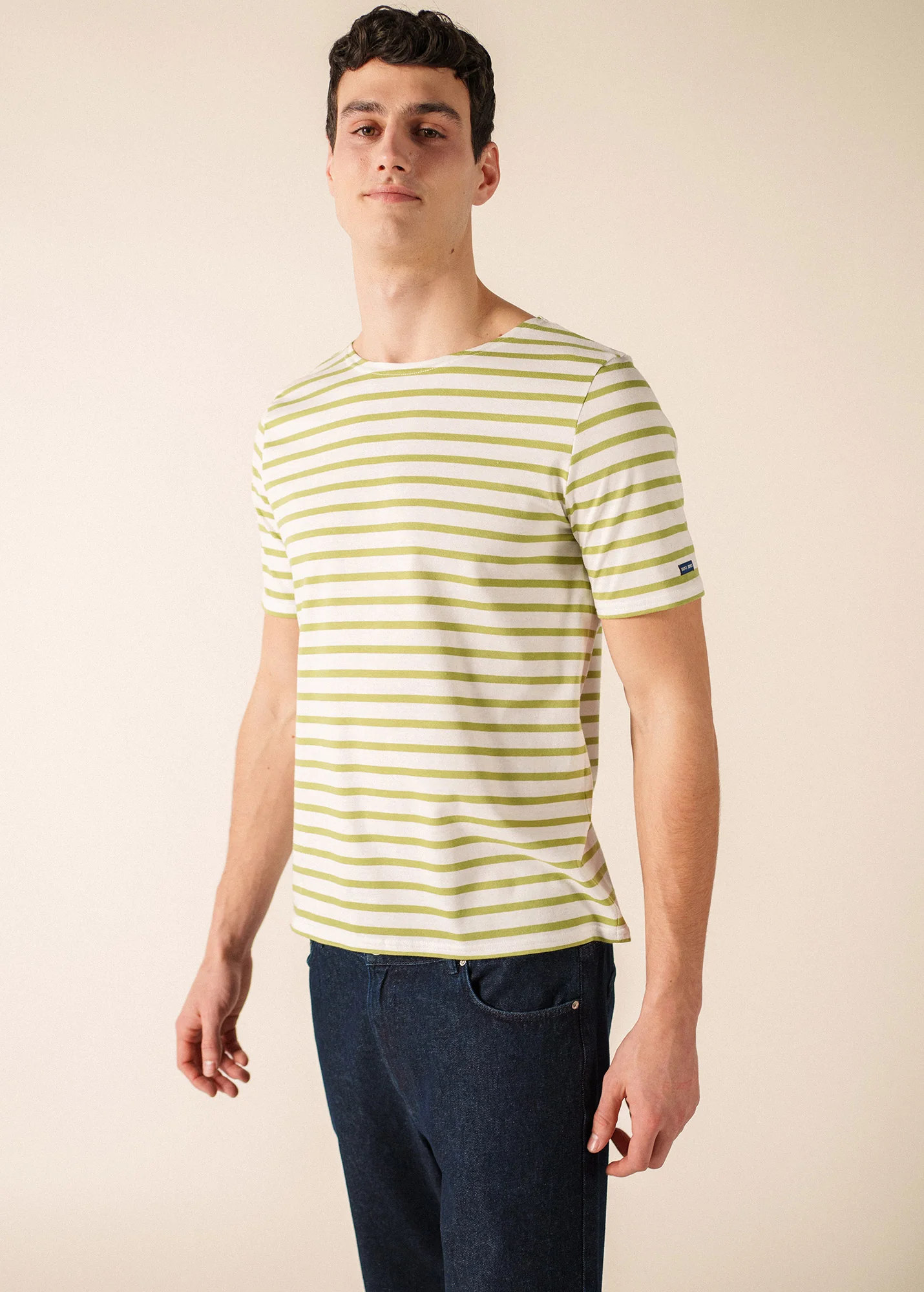Levant Breton shirt (NEIGE/OIL) - Image 2