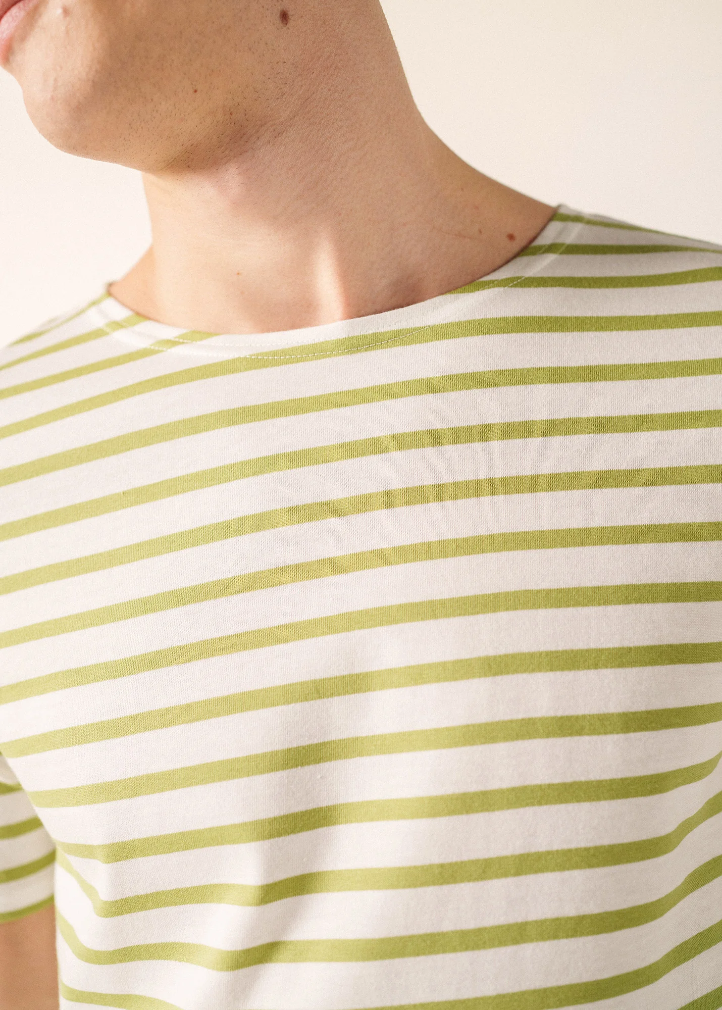 Levant Breton shirt (NEIGE/OIL) - Image 3