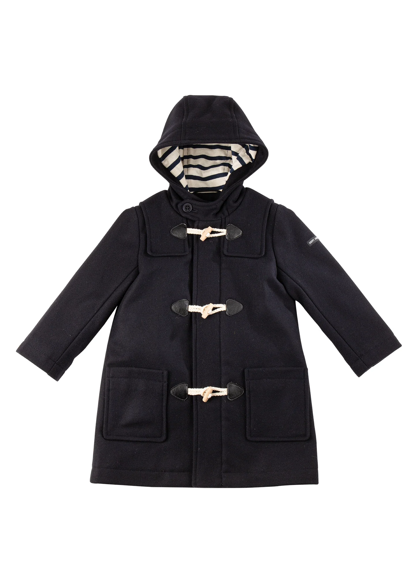 St Malo duffle-coat (NAVY) - Image 5