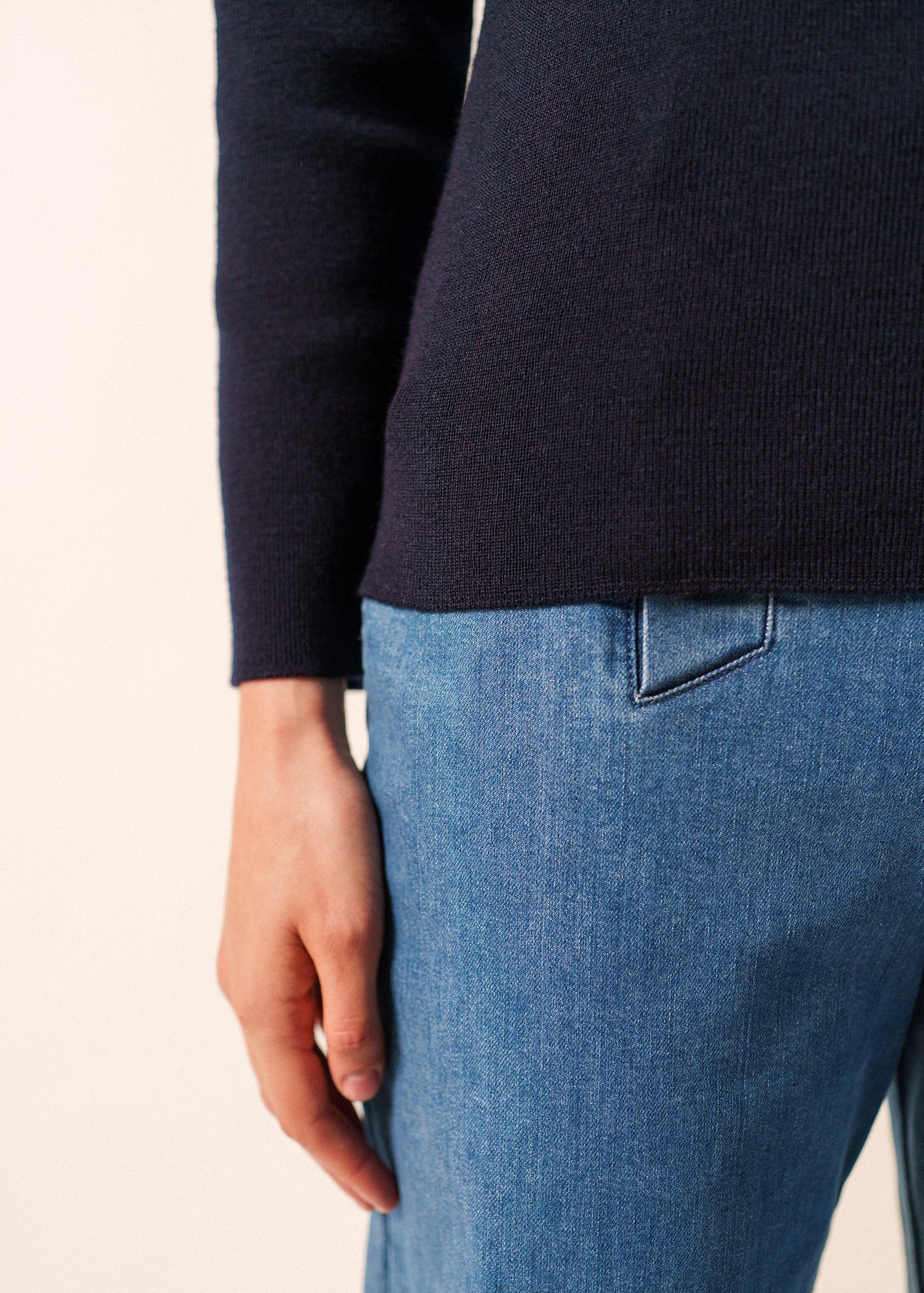 Marée sailor jumper (NAVY) - Image 5