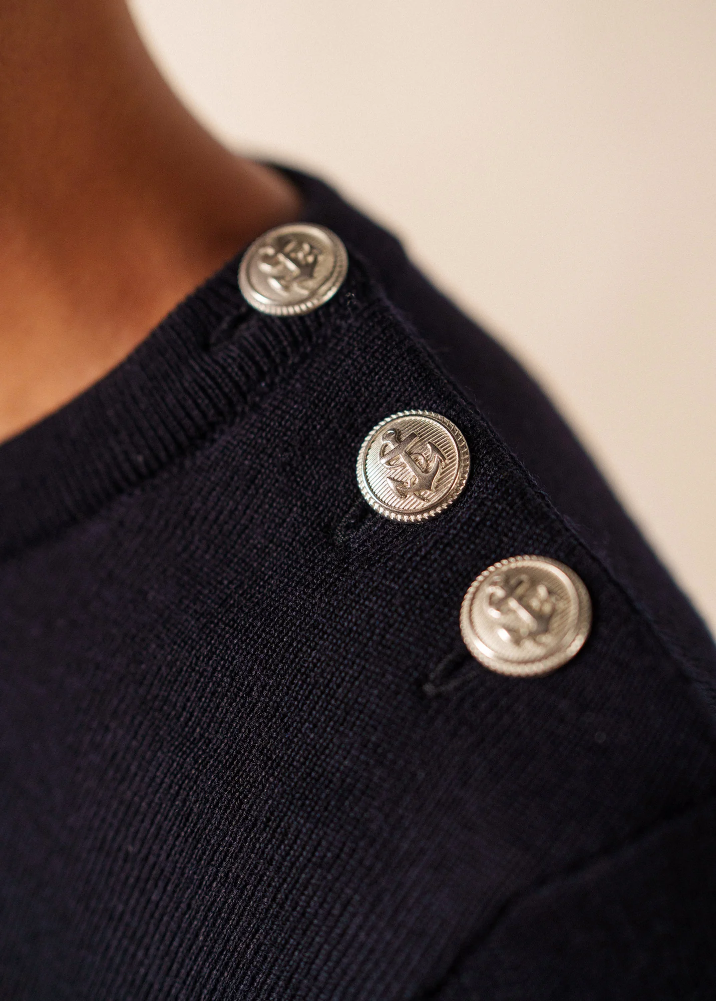 Marée sailor jumper (NAVY/ECUME) - Image 4