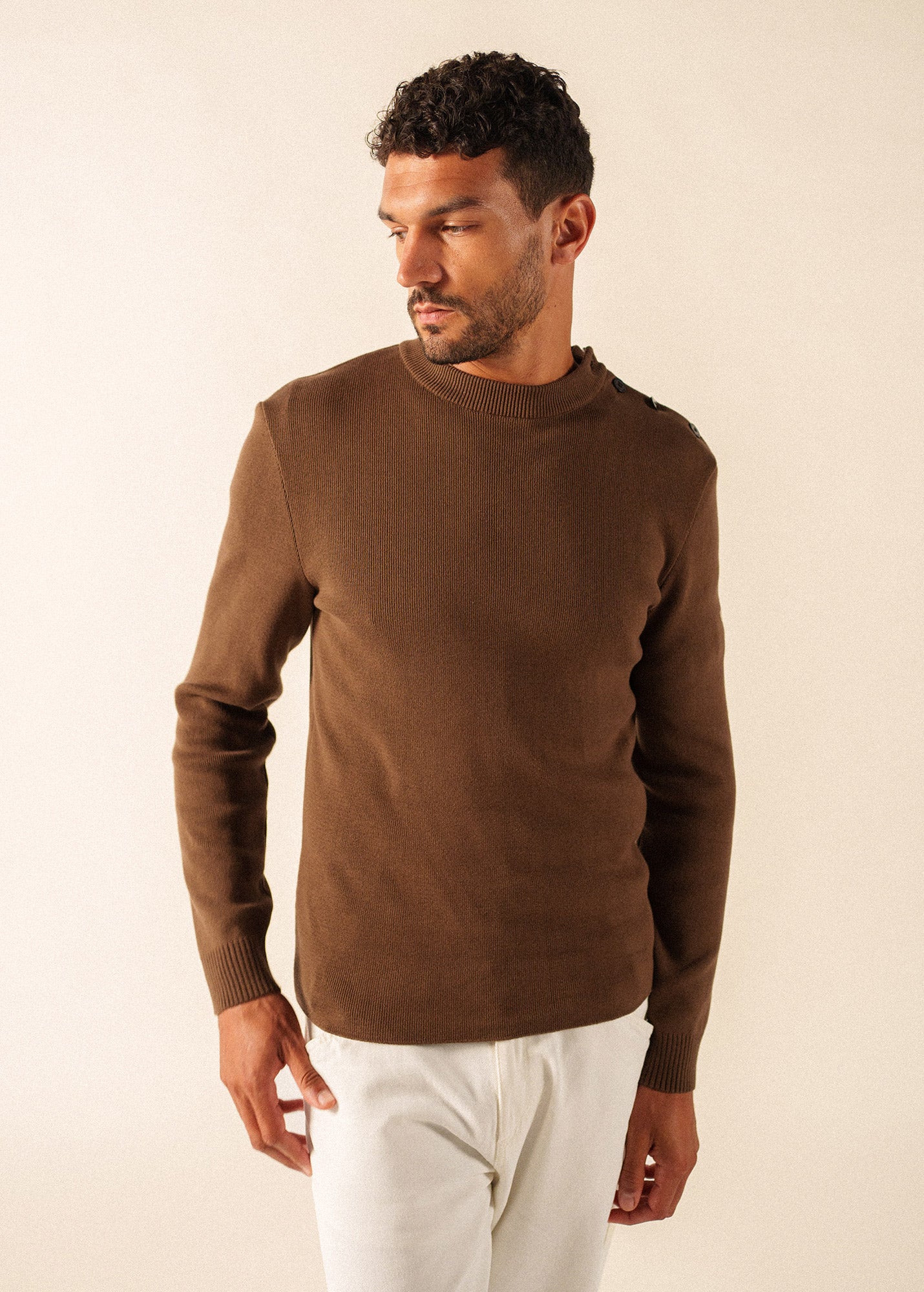 Matelot cotton sailor jumper (EXPRESSO) - Image 3