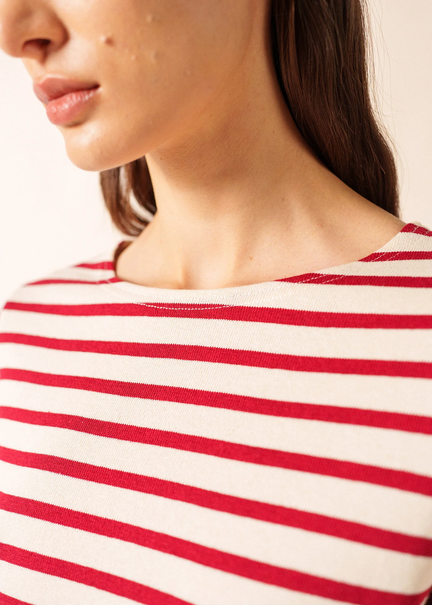 Méridame Breton shirt (ECRU/PERSAN) - Image 4