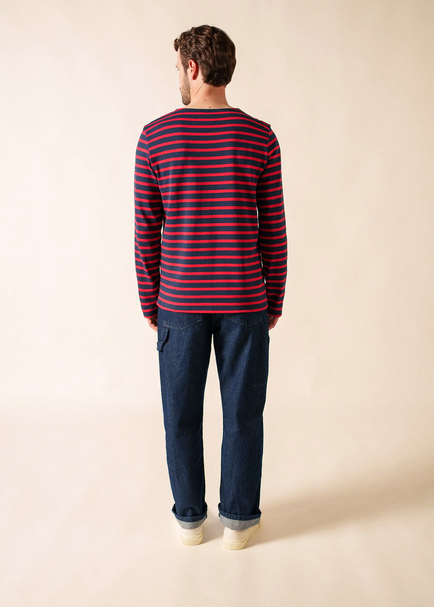 Méridien Breton shirt (MARINE/TULIPE) - Image 2