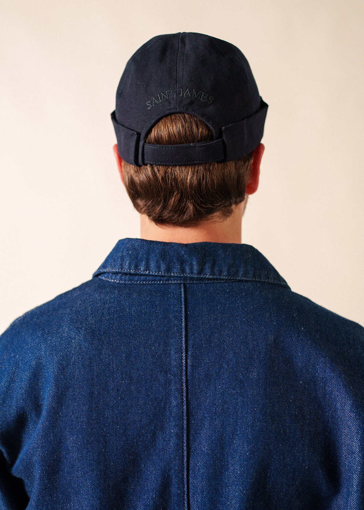 Miki Canevas hat (MARINE) - Image 2