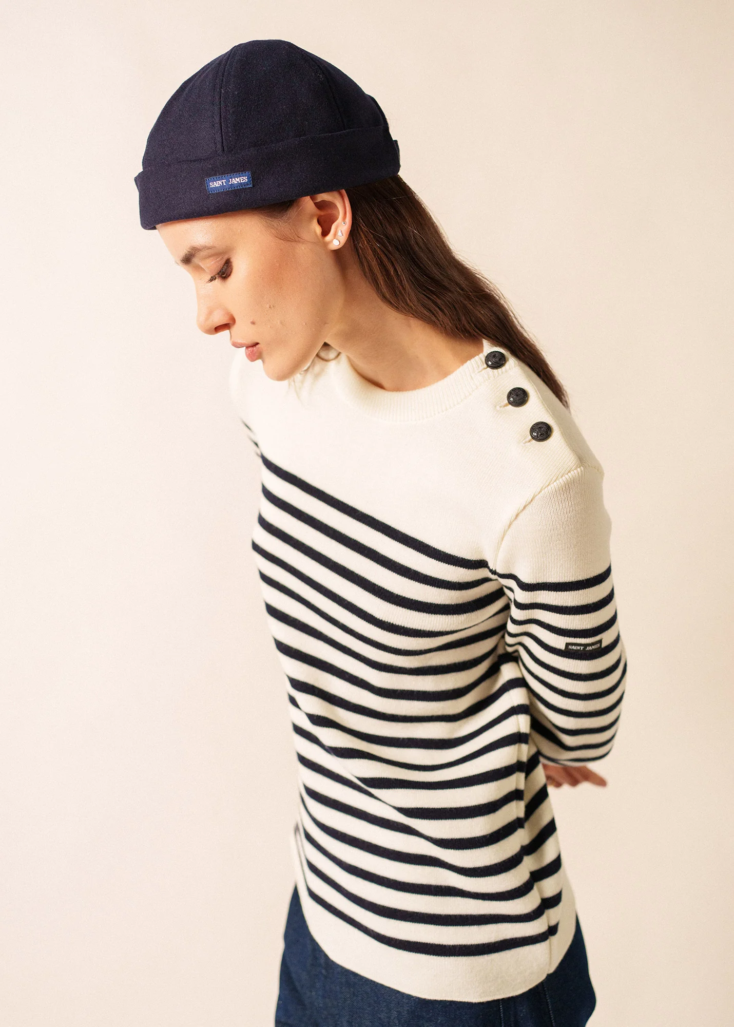 Marin Miki hat (NAVY) - Image 5